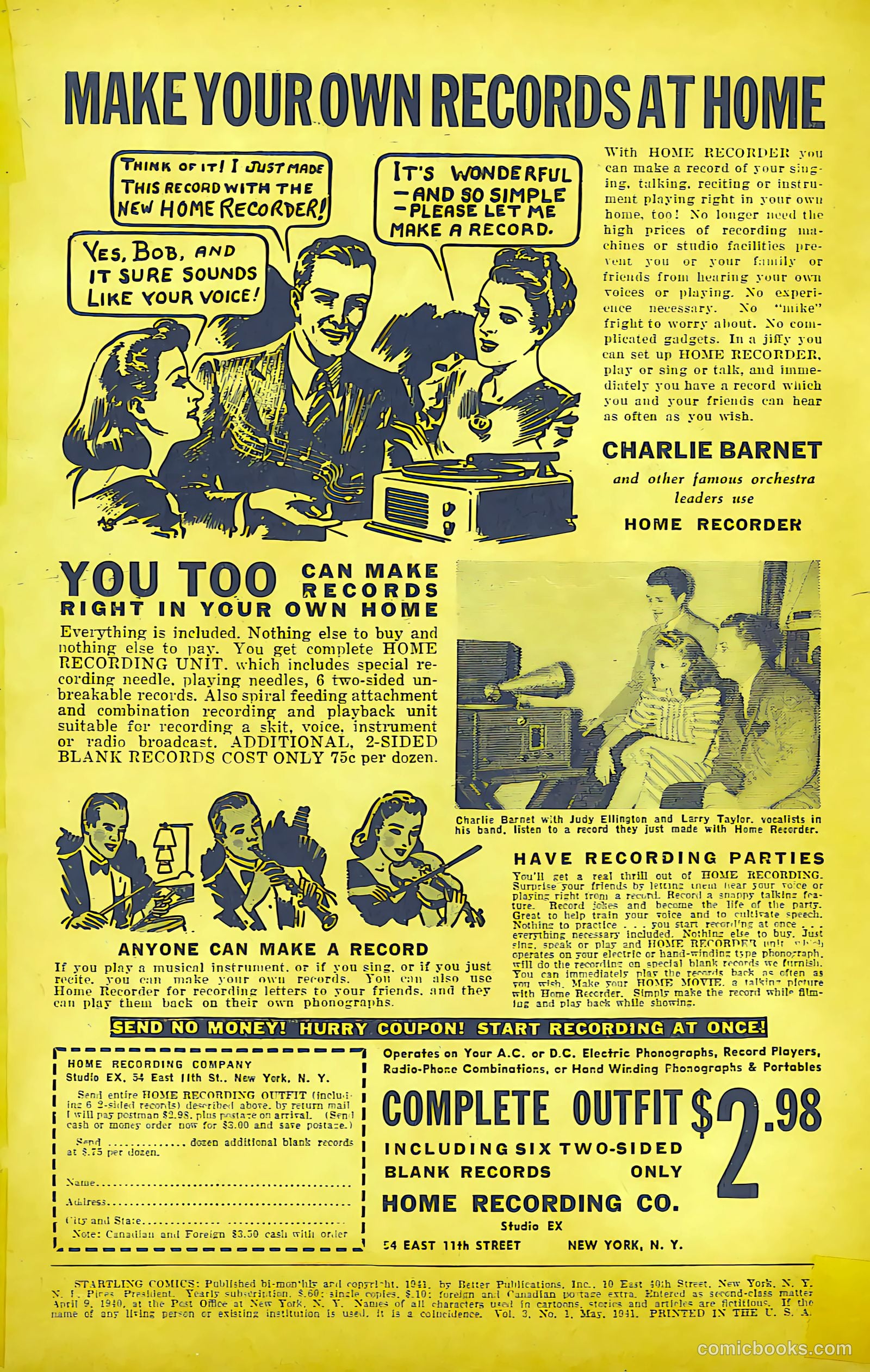 Startling Comics #7 (1940) — page 2 of 68