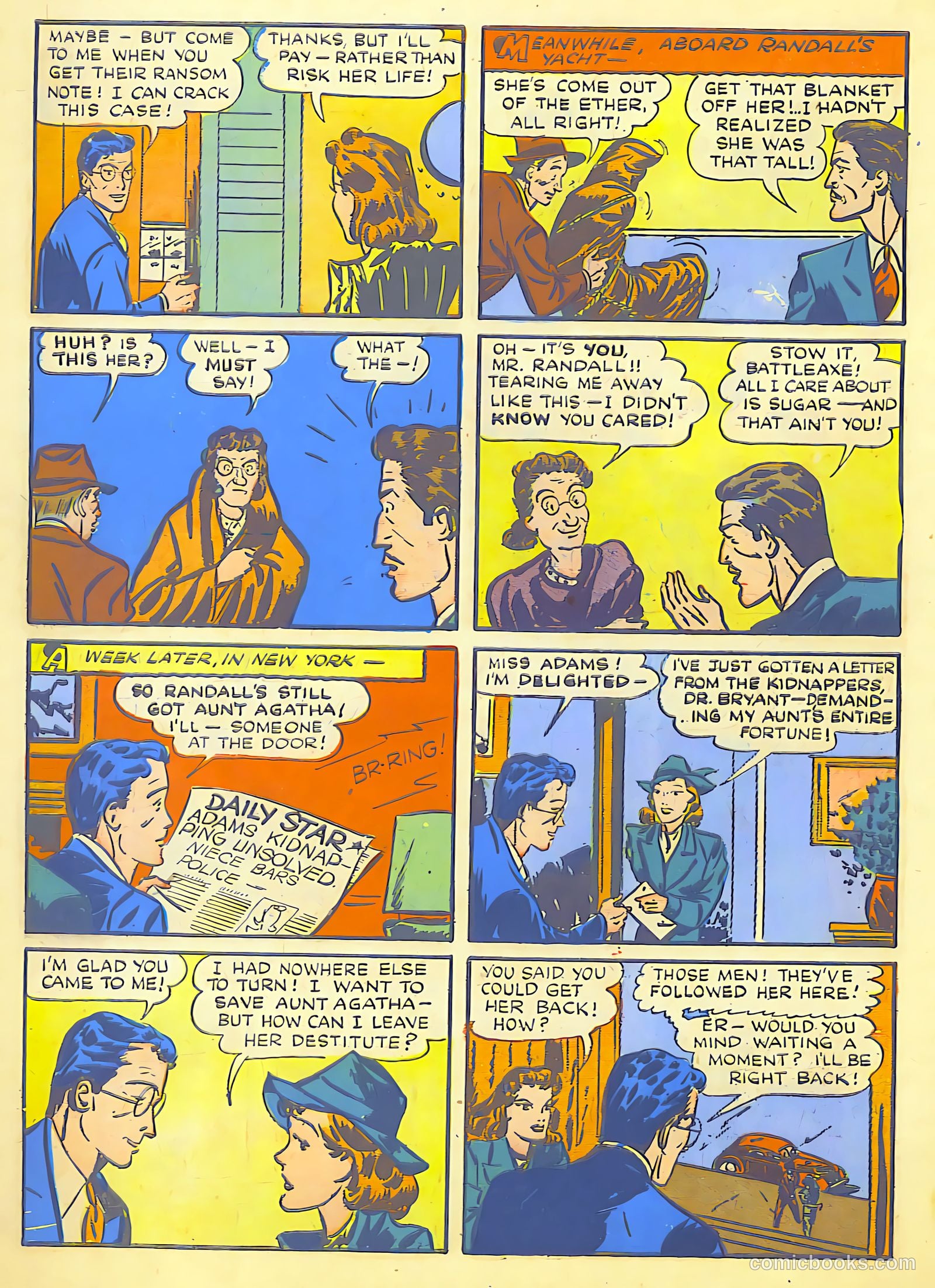 Startling Comics #7 (1940) — page 6 of 68