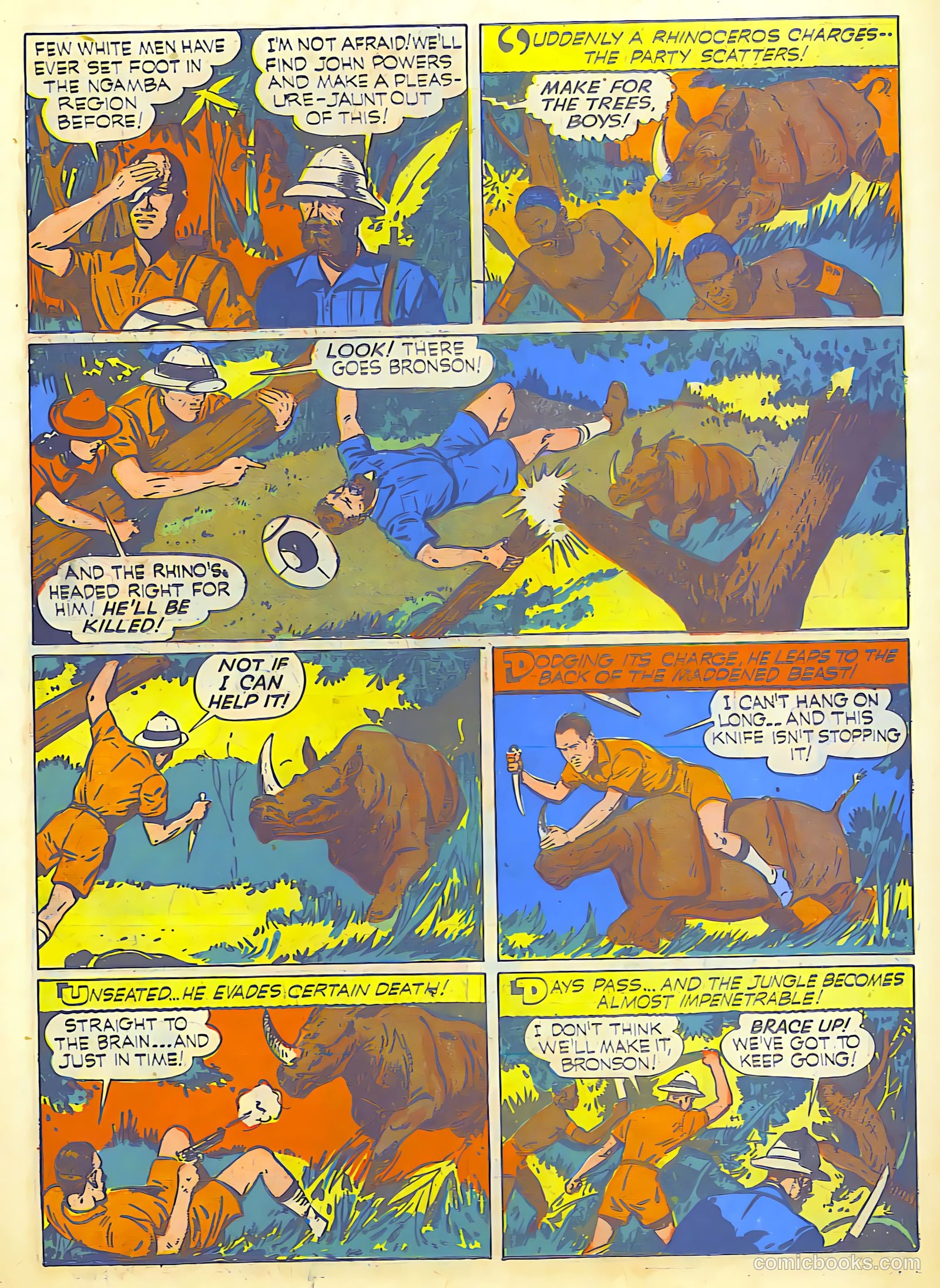 Startling Comics #7 (1940) — page 19 of 68