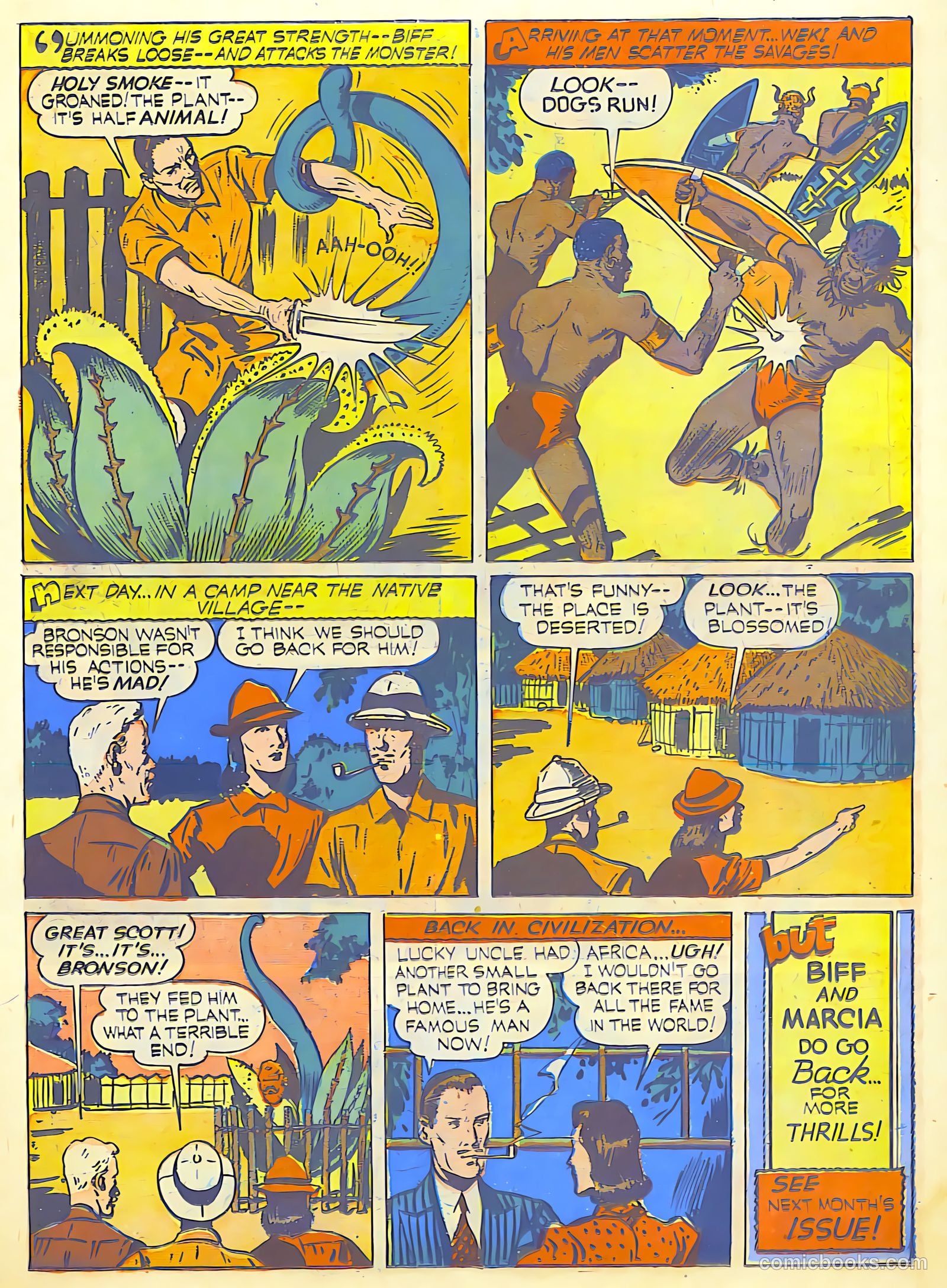 Startling Comics #7 (1940) — page 23 of 68