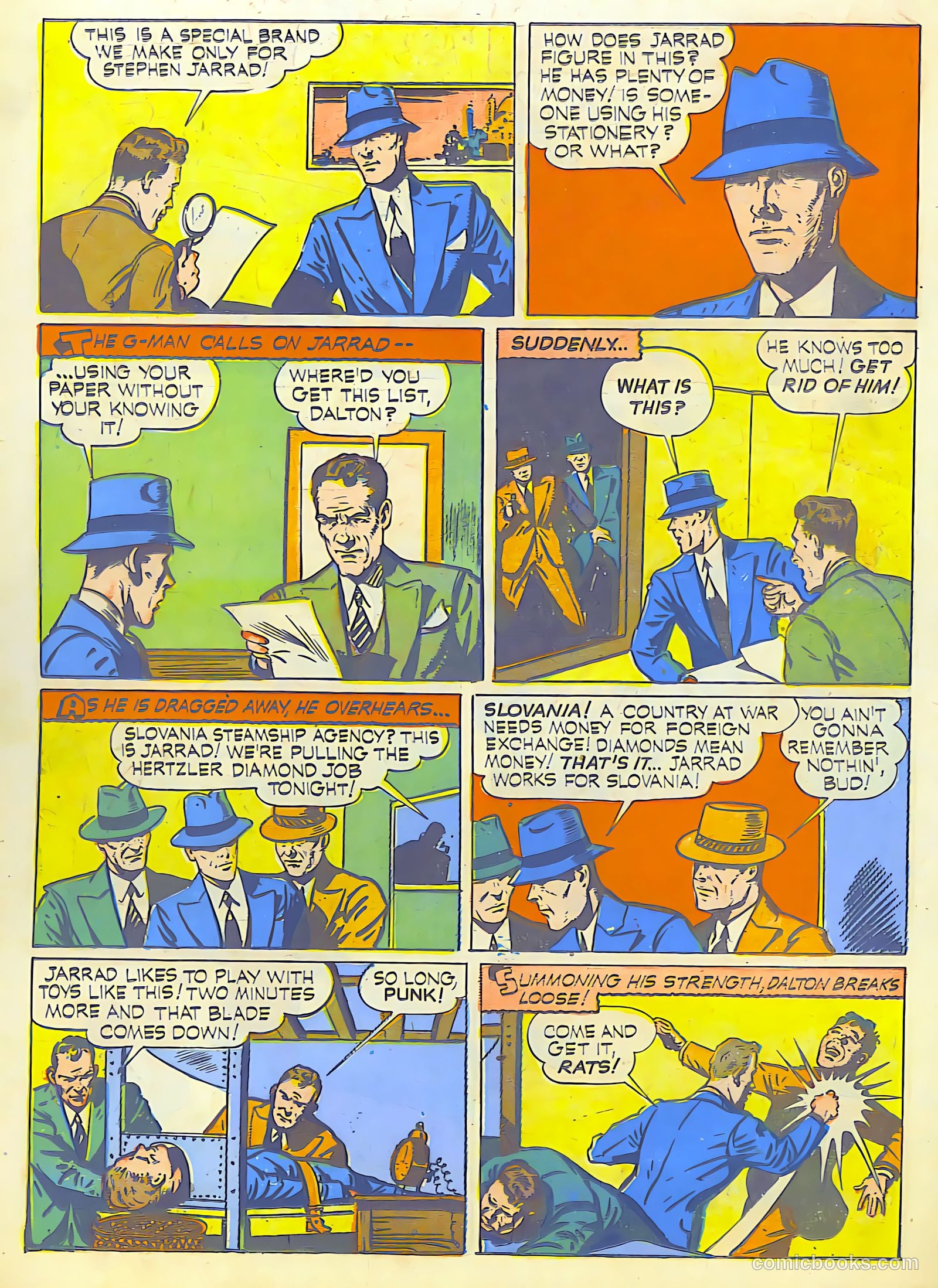 Startling Comics #7 (1940) — page 34 of 68