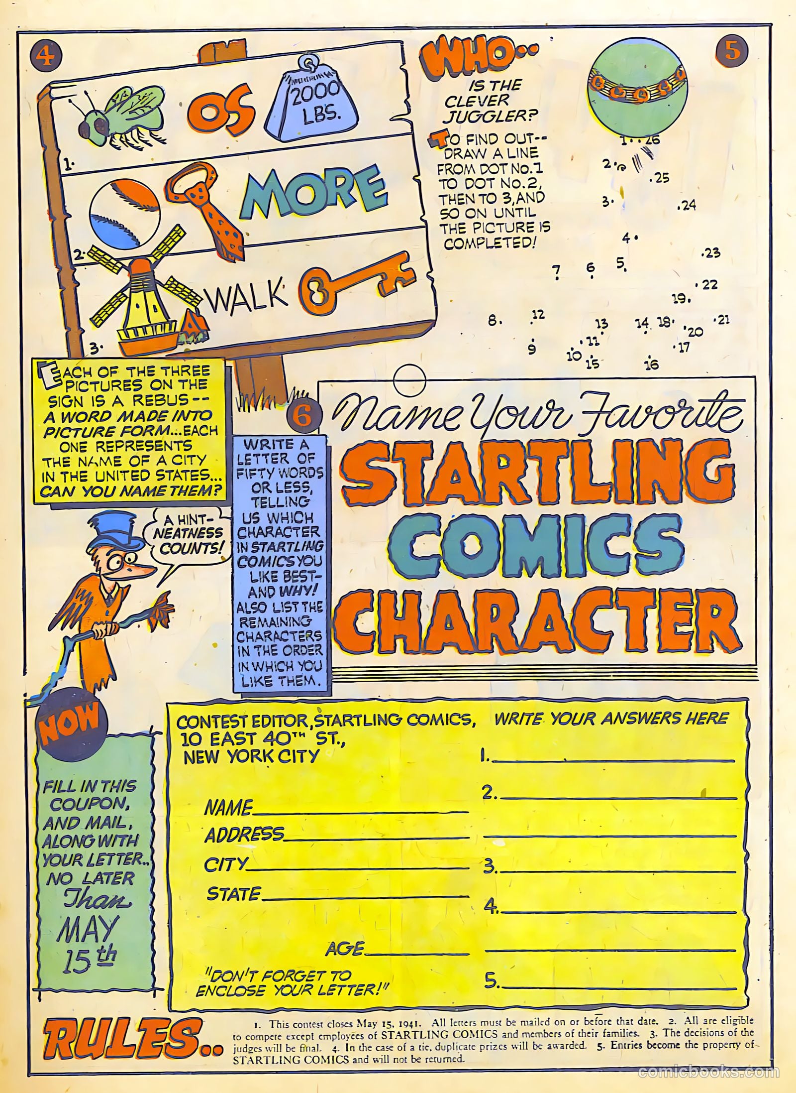 Startling Comics #7 (1940) — page 37 of 68