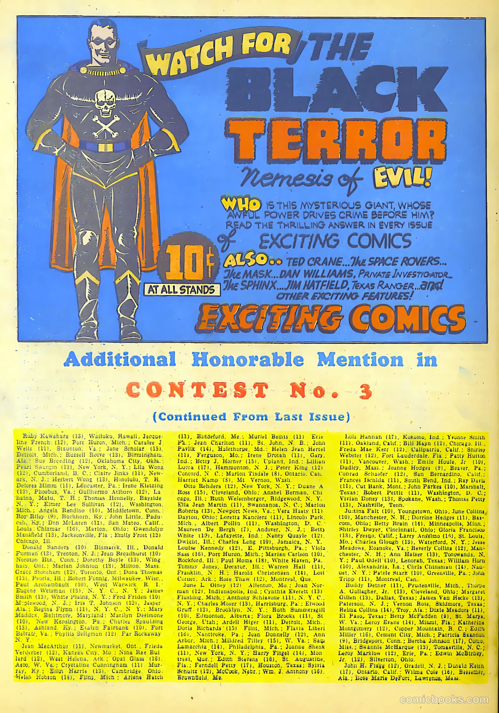 Startling Comics #7 (1940) — page 66 of 68