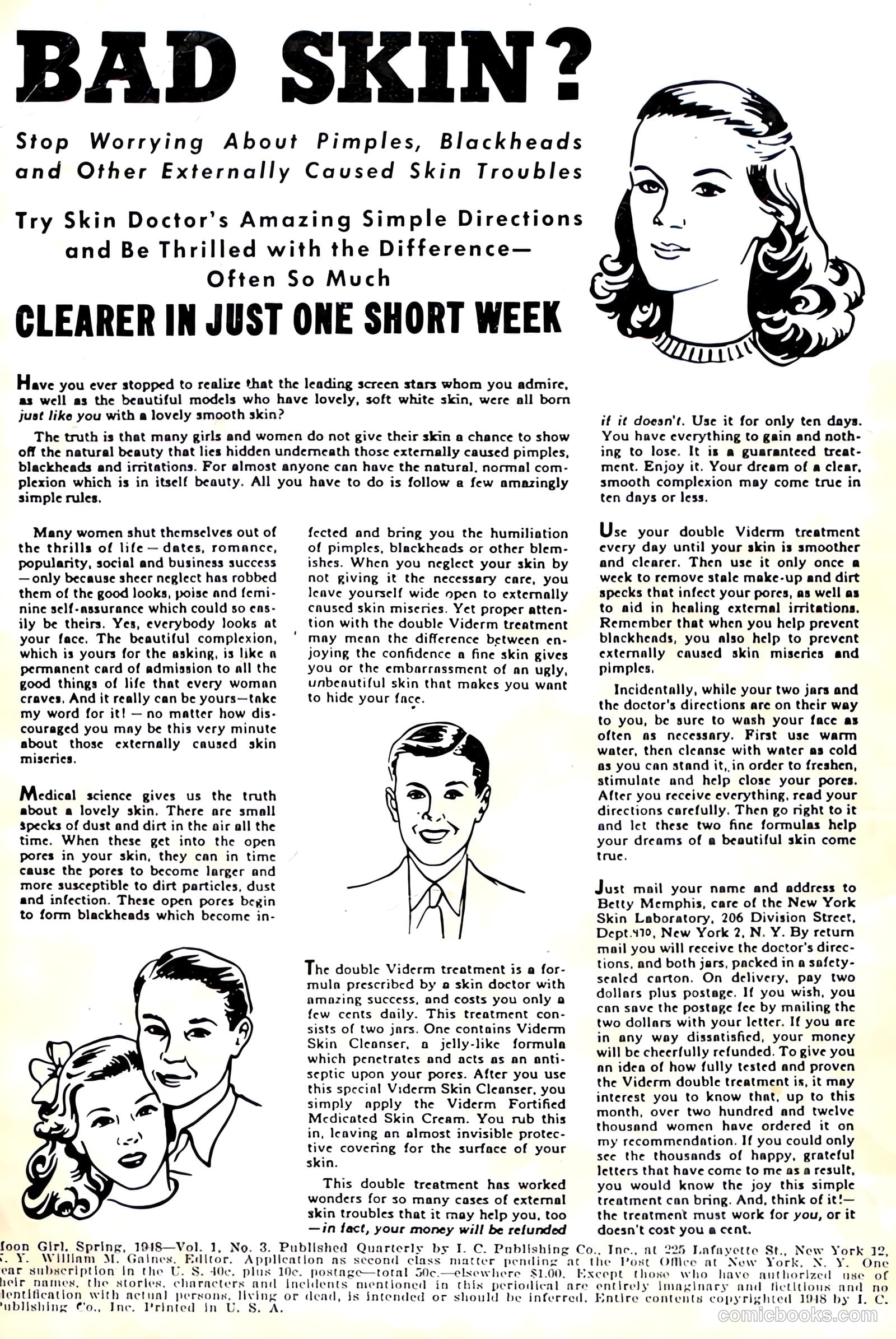 Moon Girl #3 (1948) — page 2 of 53