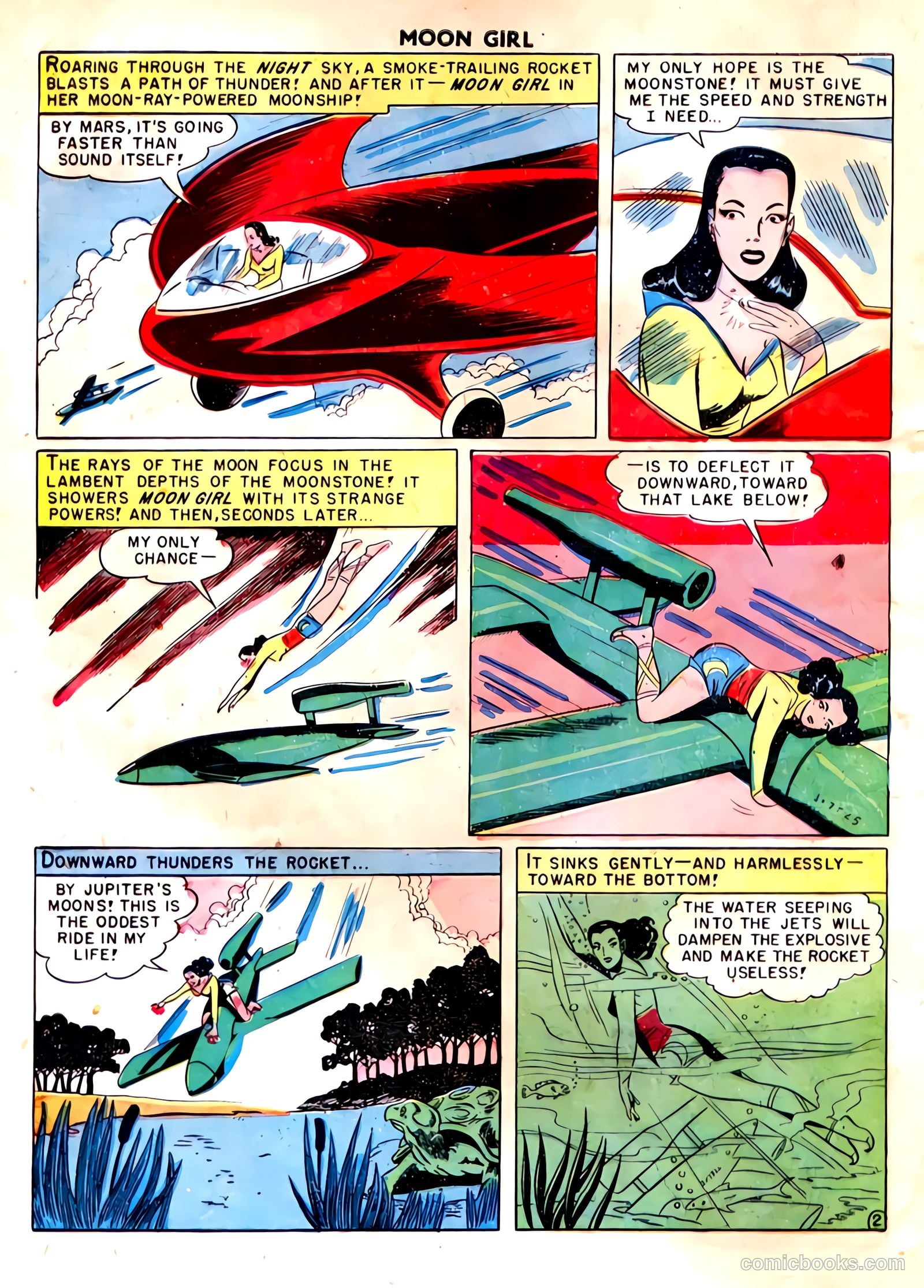 Moon Girl #3 (1948) — page 4 of 53