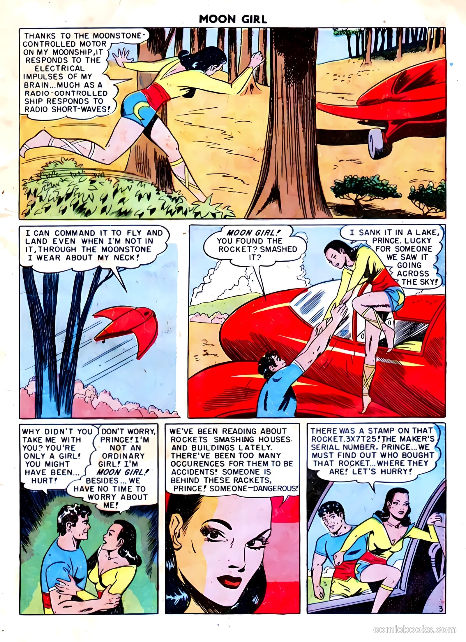 Moon Girl #3 (1948) — page 5 of 53