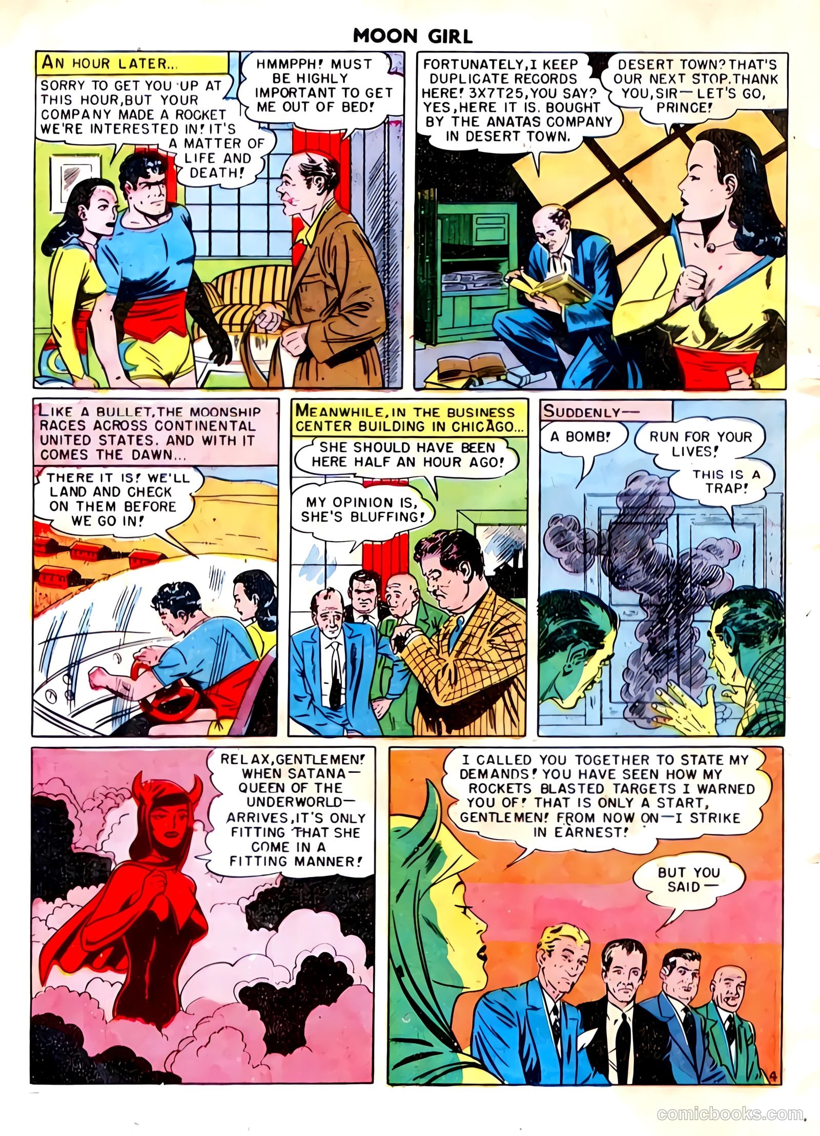 Moon Girl #3 (1948) — page 6 of 53