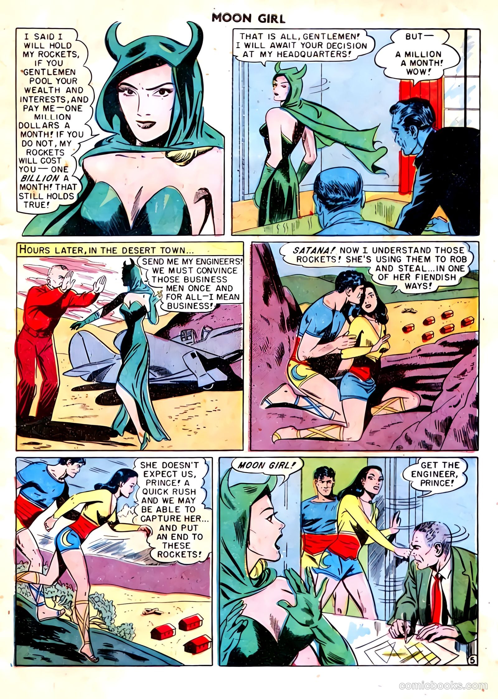 Moon Girl #3 (1948) — page 7 of 53