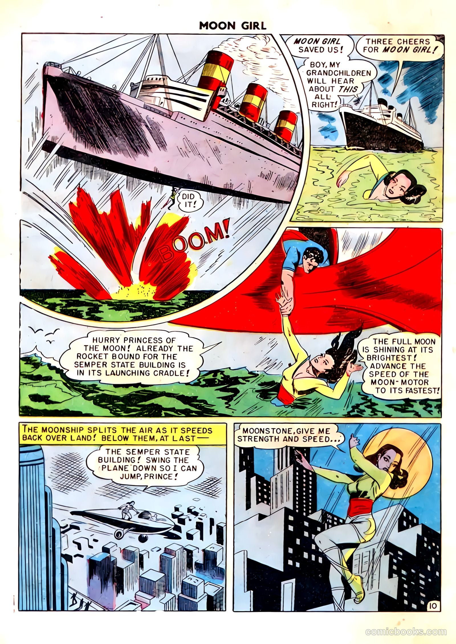 Moon Girl #3 (1948) — page 12 of 53