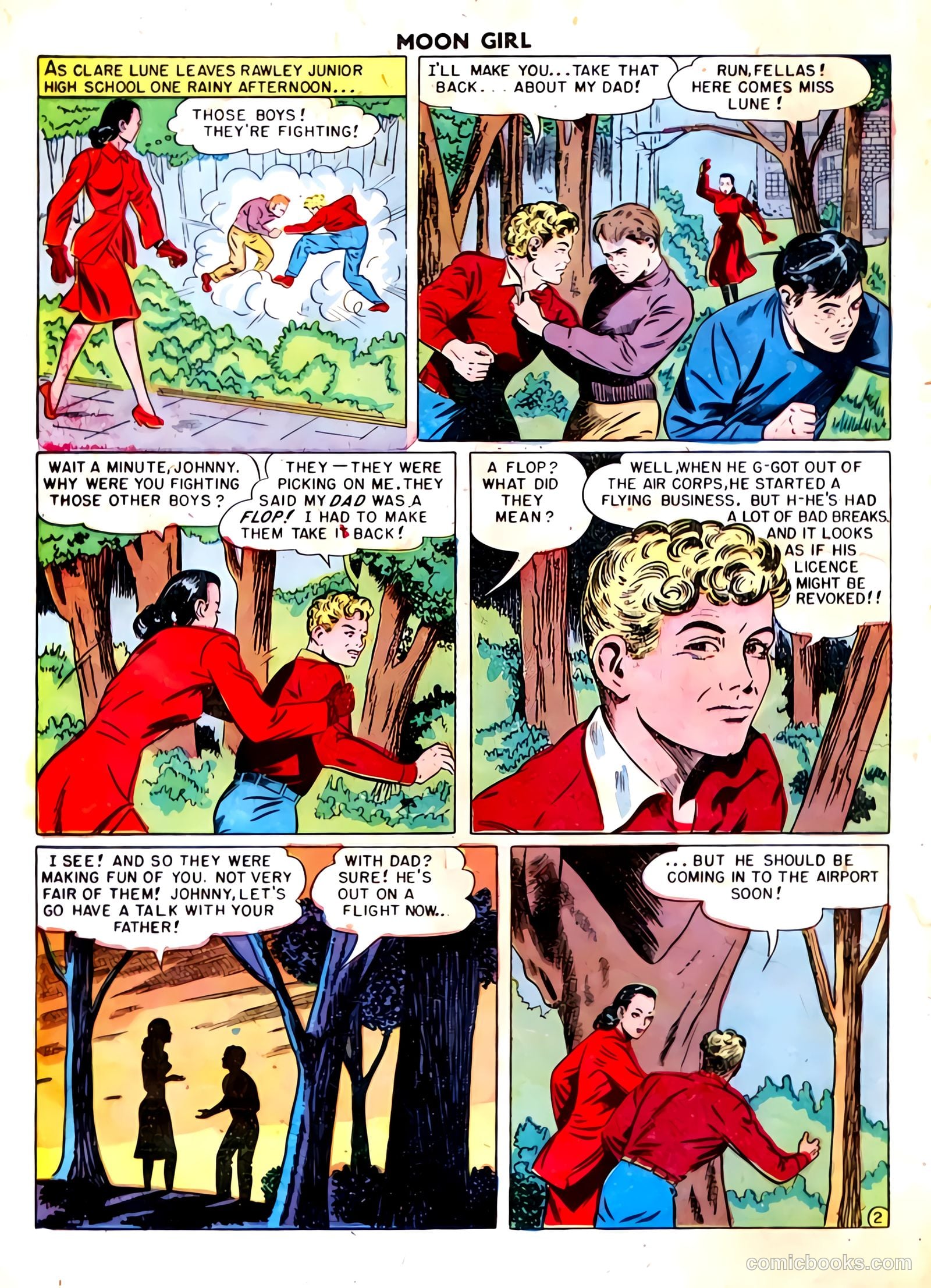 Moon Girl #3 (1948) — page 16 of 53