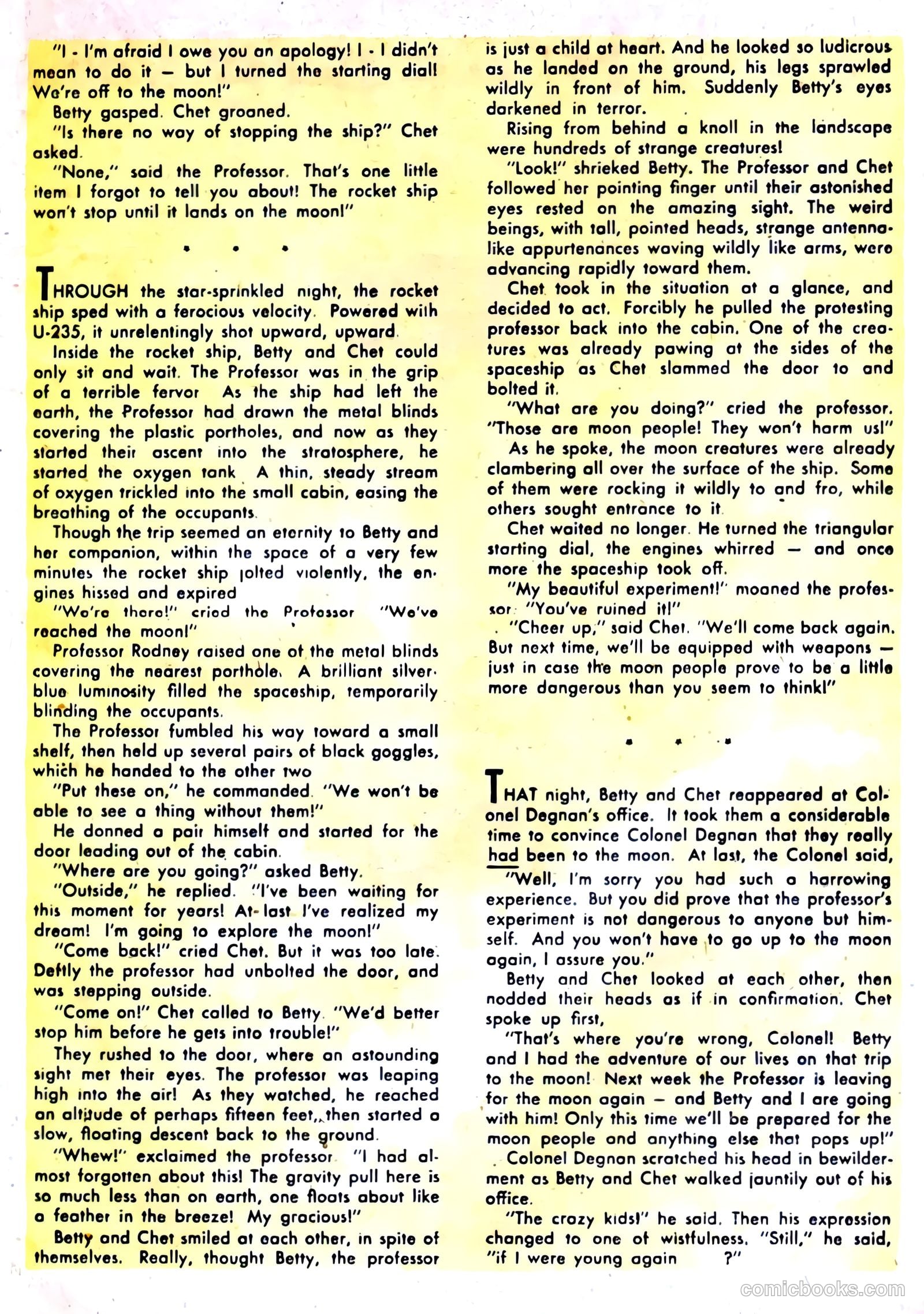 Moon Girl #3 (1948) — page 37 of 53