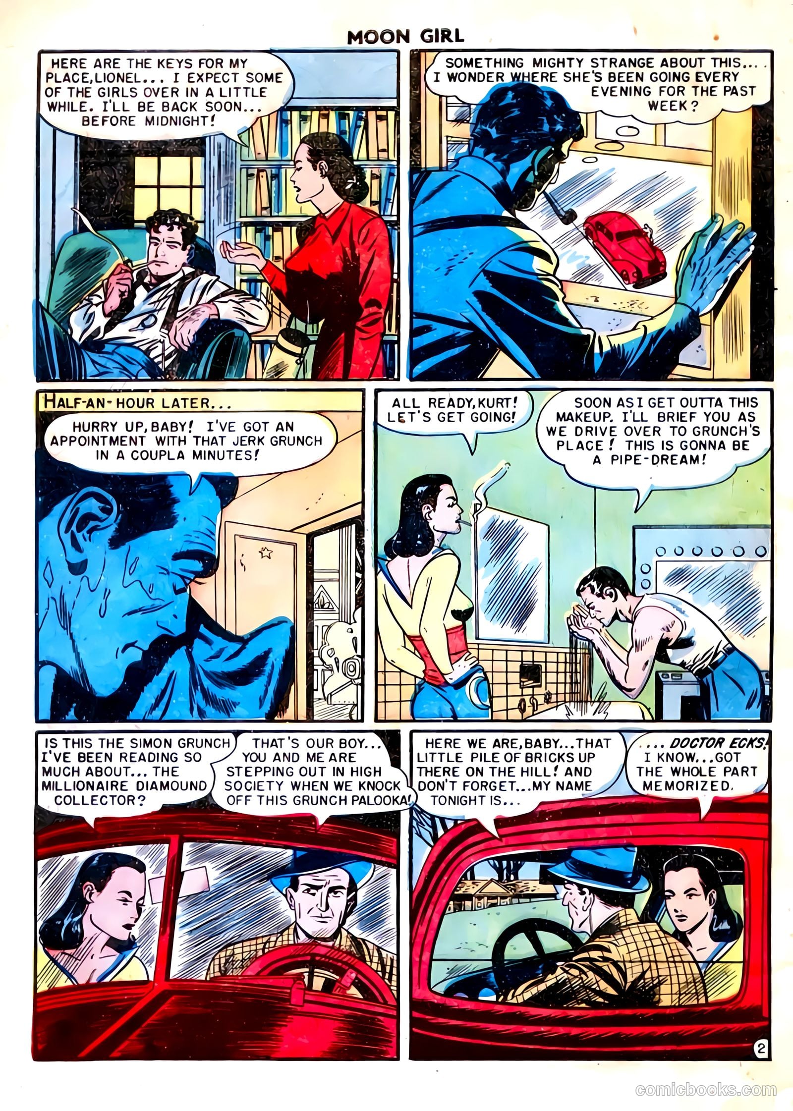 Moon Girl #3 (1948) — page 40 of 53