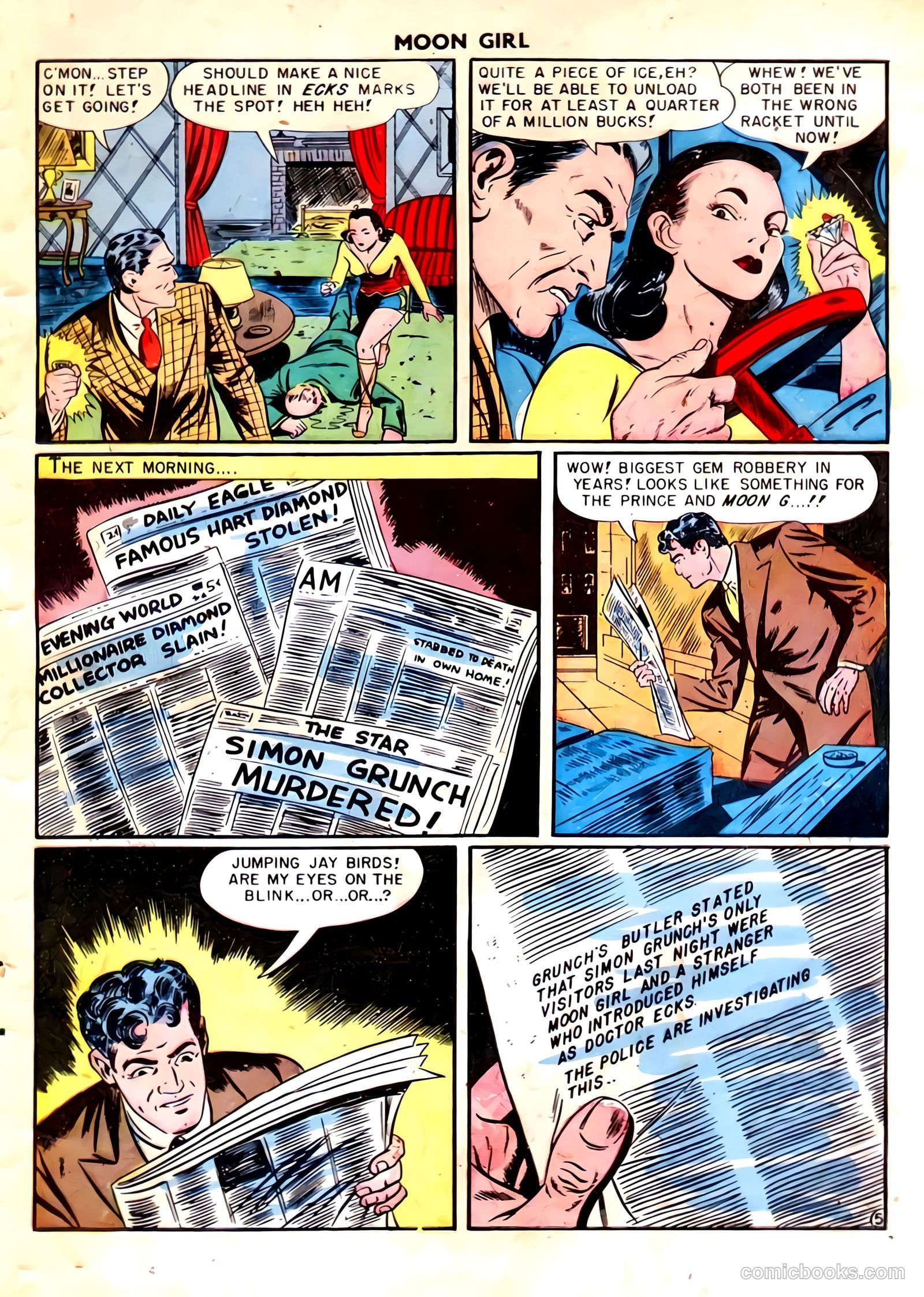 Moon Girl #3 (1948) — page 43 of 53
