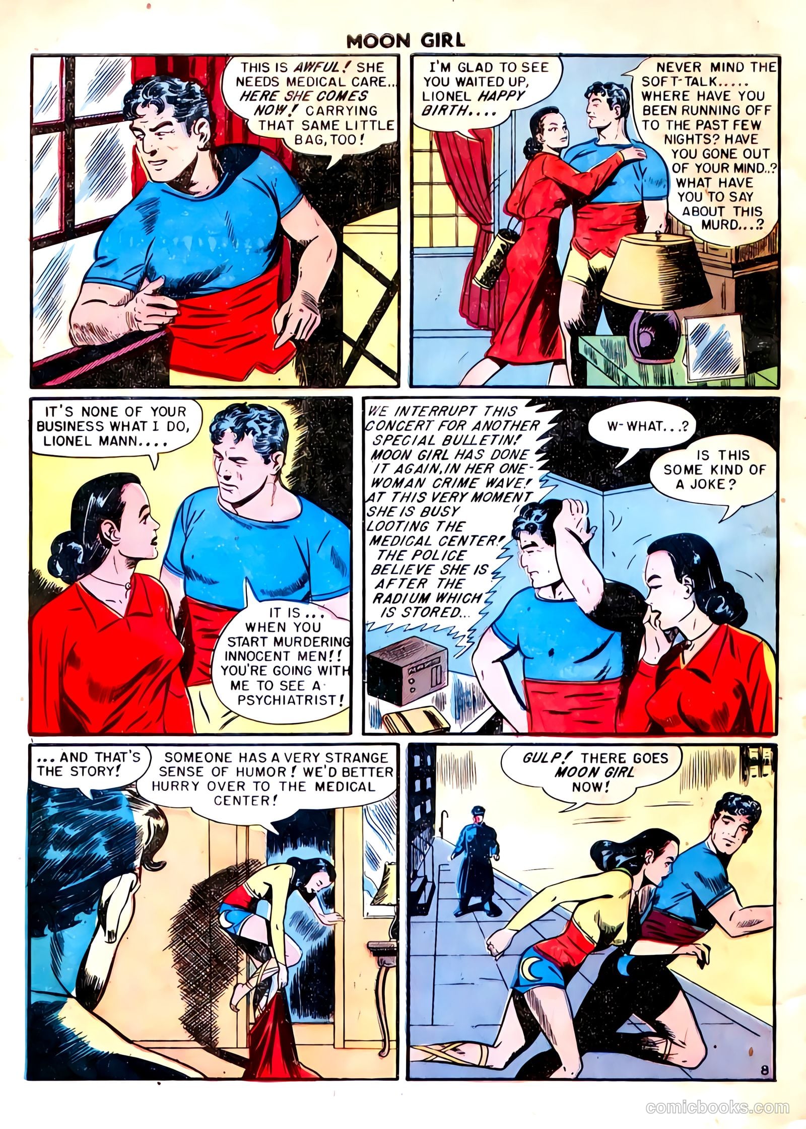 Moon Girl #3 (1948) — page 46 of 53