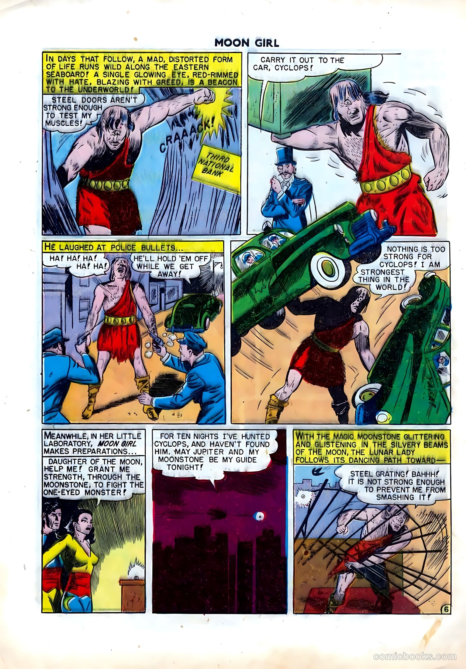 Moon Girl #4 (1948) — page 8 of 37