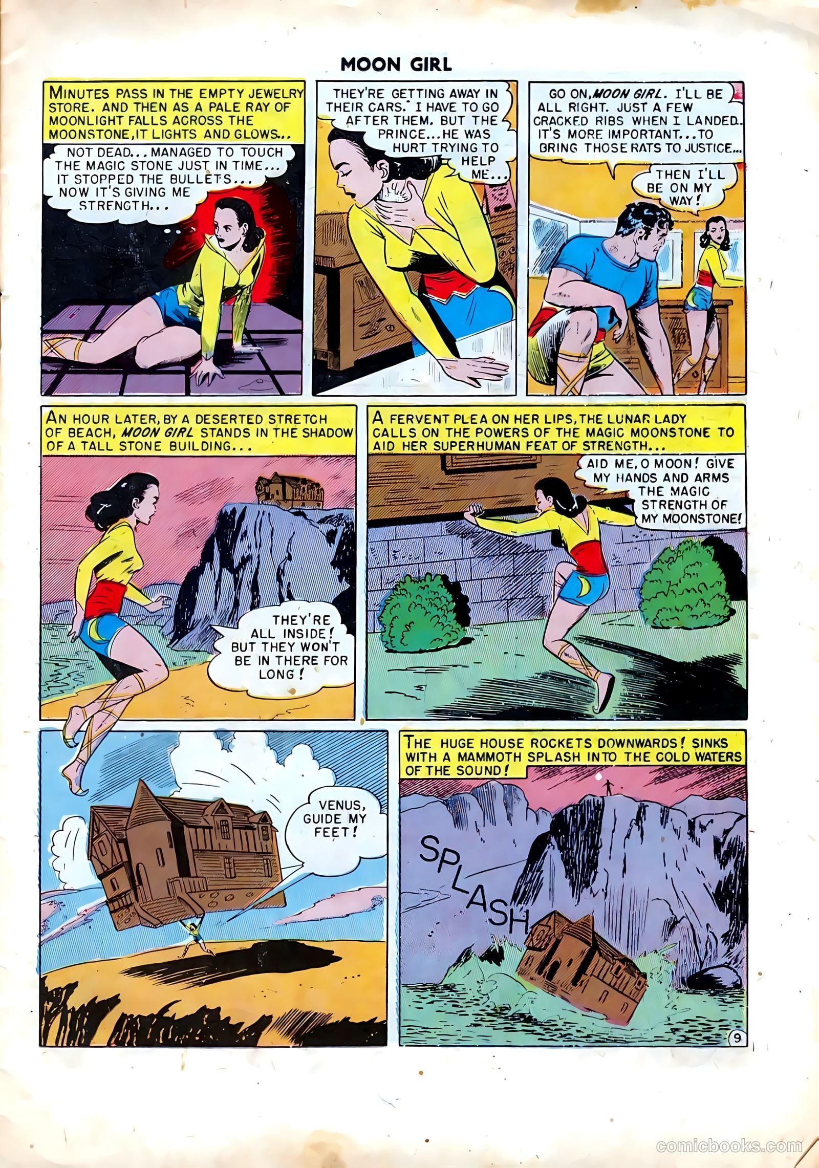 Moon Girl #4 (1948) — page 11 of 37
