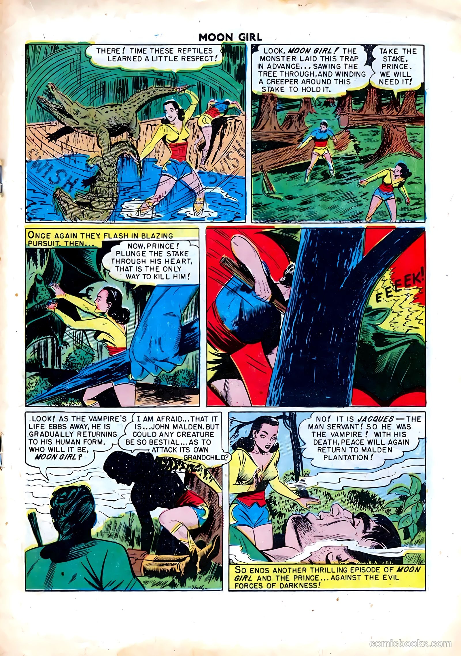 Moon Girl #4 (1948) — page 19 of 37