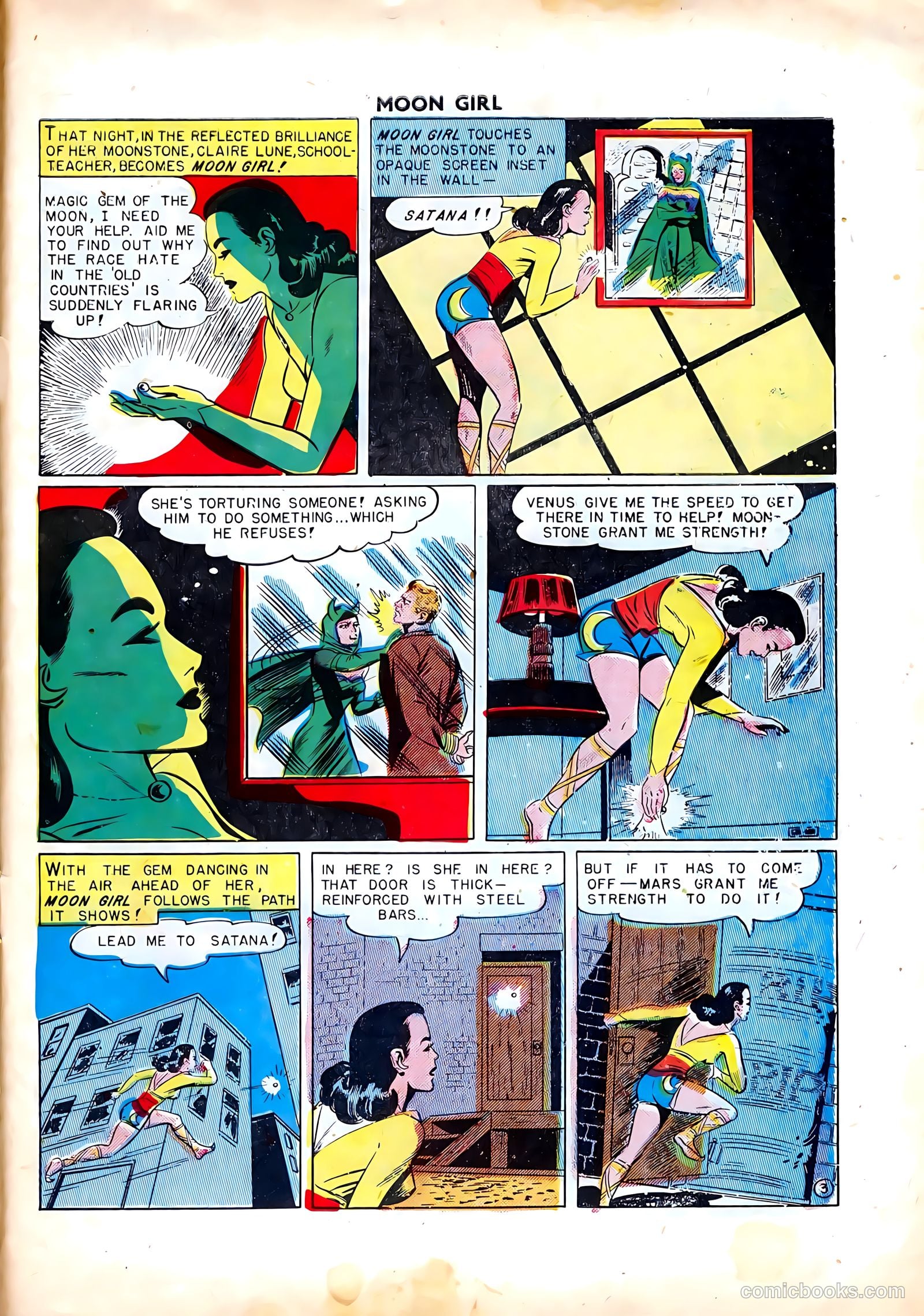 Moon Girl #4 (1948) — page 27 of 37