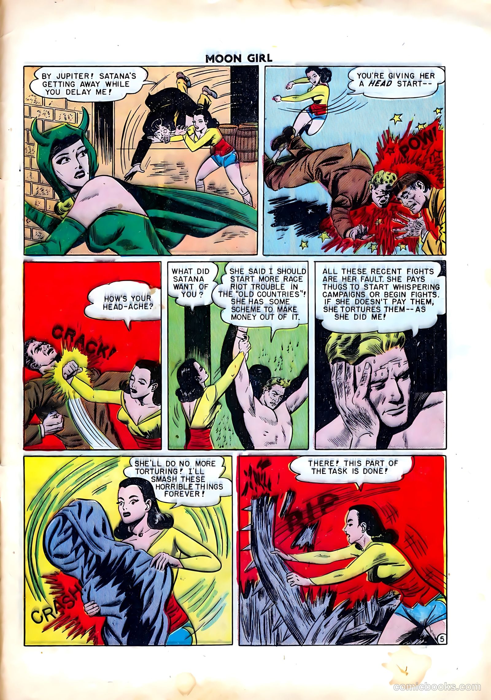 Moon Girl #4 (1948) — page 29 of 37