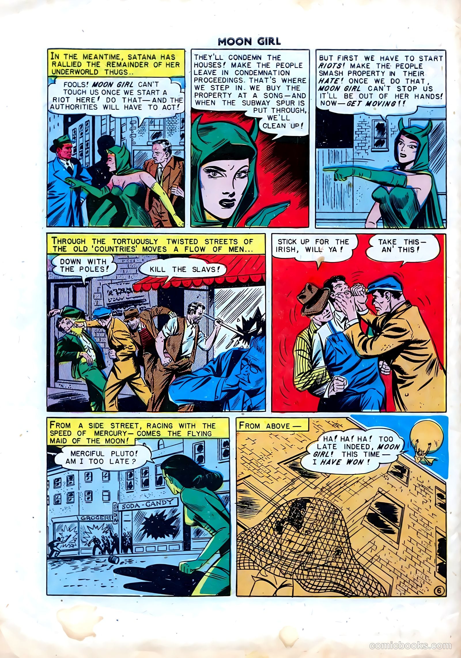 Moon Girl #4 (1948) — page 30 of 37