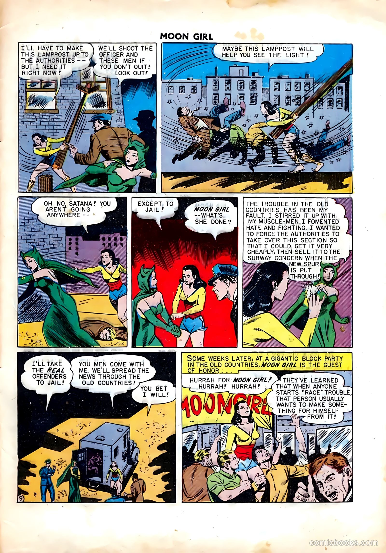 Moon Girl #4 (1948) — page 33 of 37