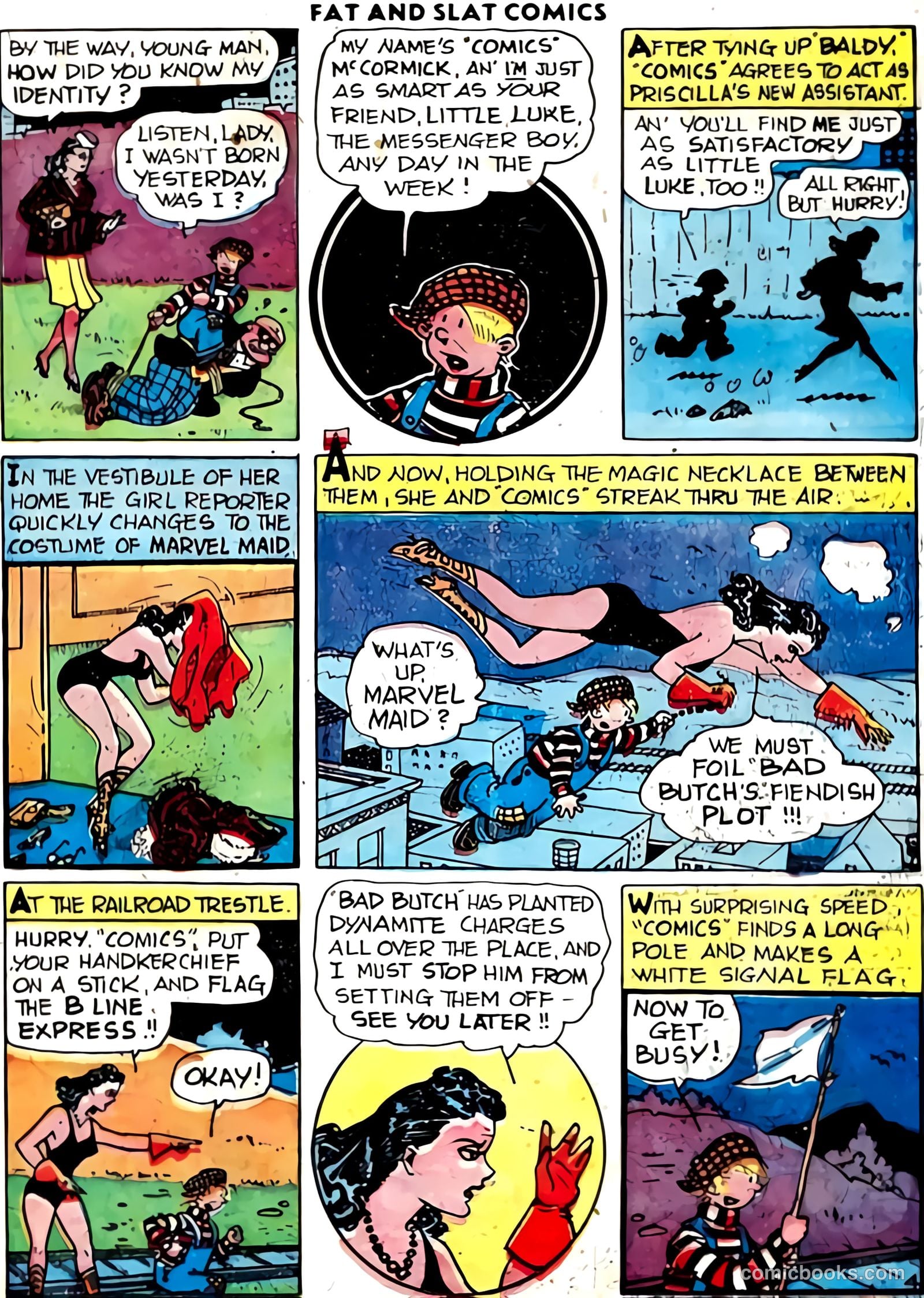 Moon Girl #4 (1948) — page 34 of 37