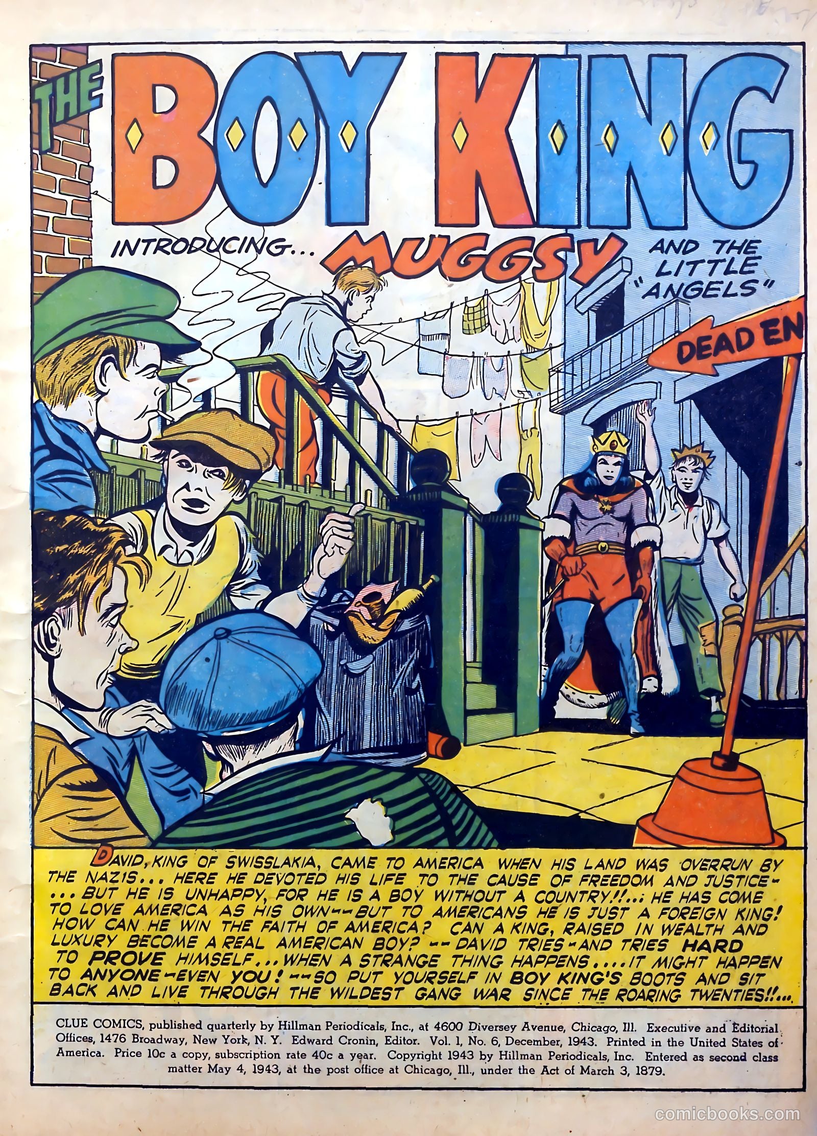 Clue Comics #6 (1943) — page 3 of 68