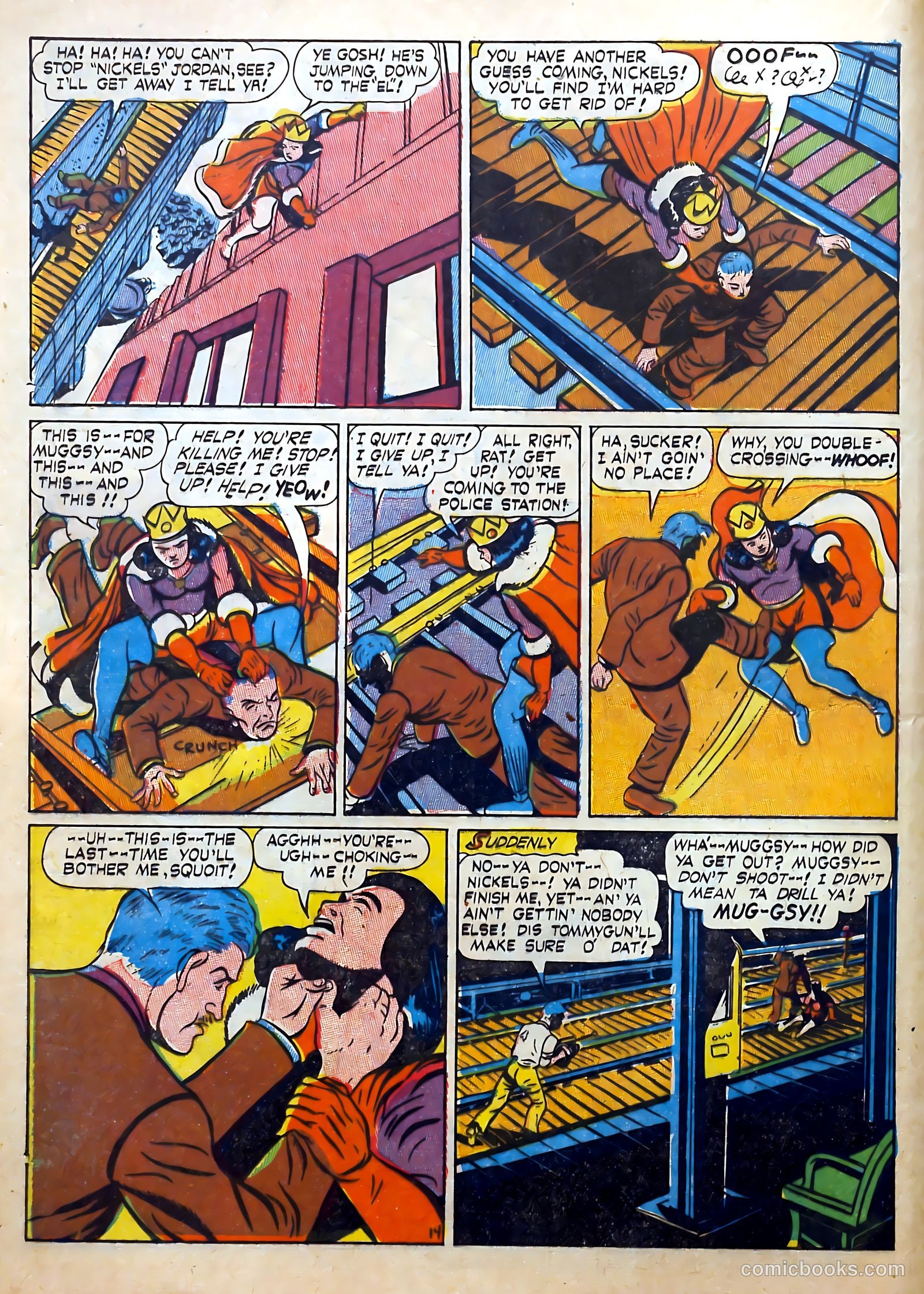 Clue Comics #6 (1943) — page 16 of 68