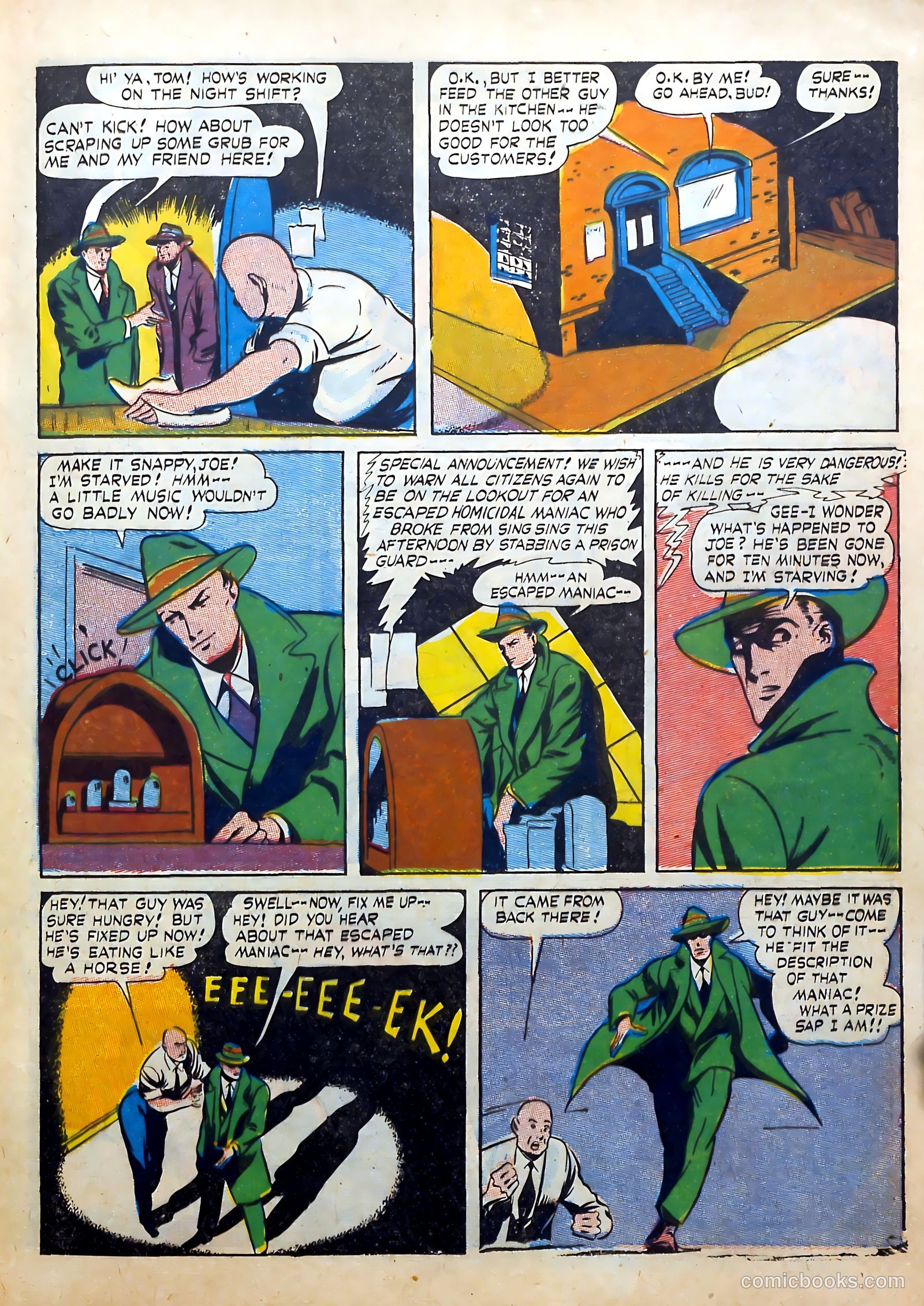 Clue Comics #6 (1943) — page 33 of 68