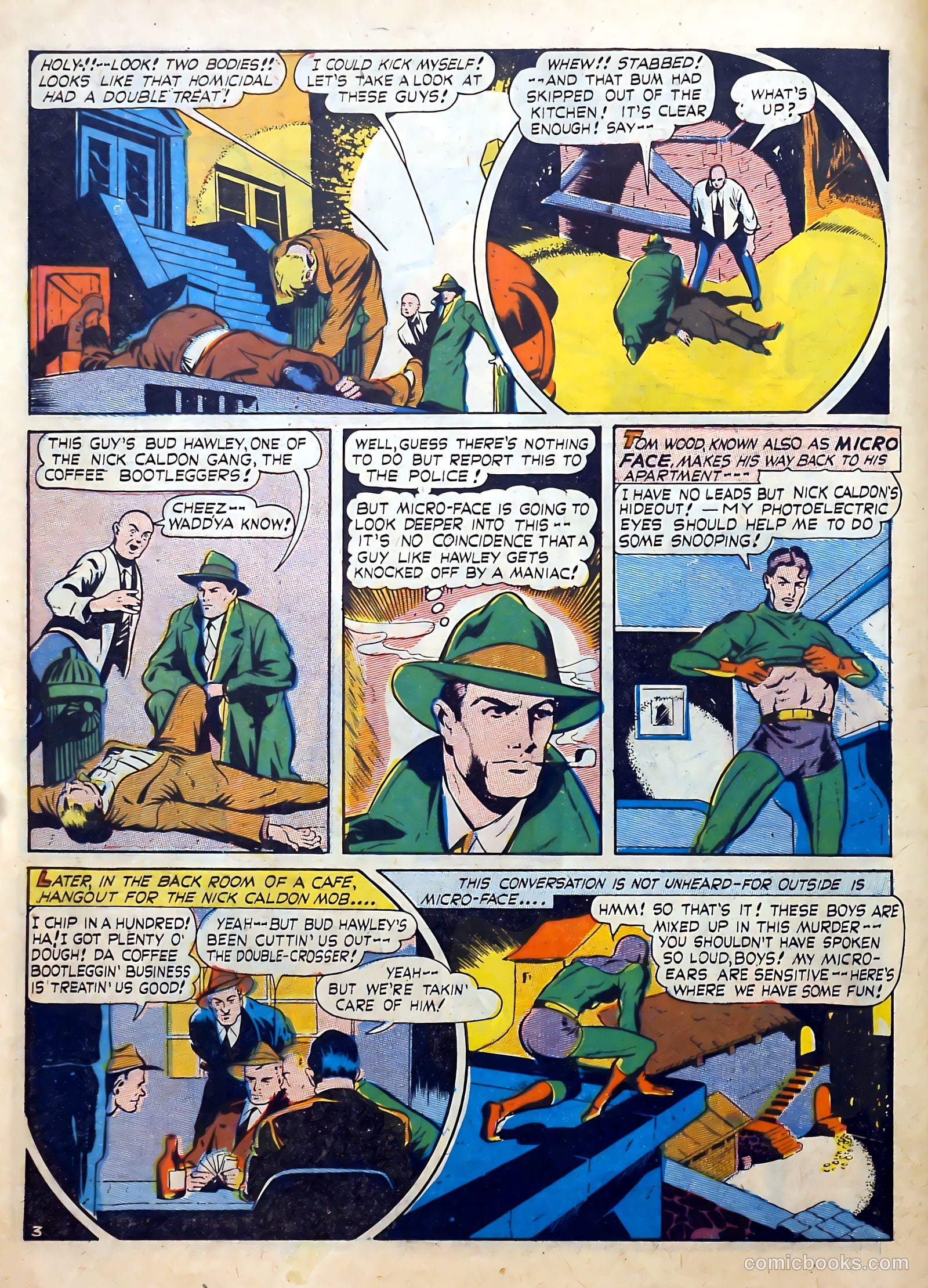 Clue Comics #6 (1943) — page 34 of 68