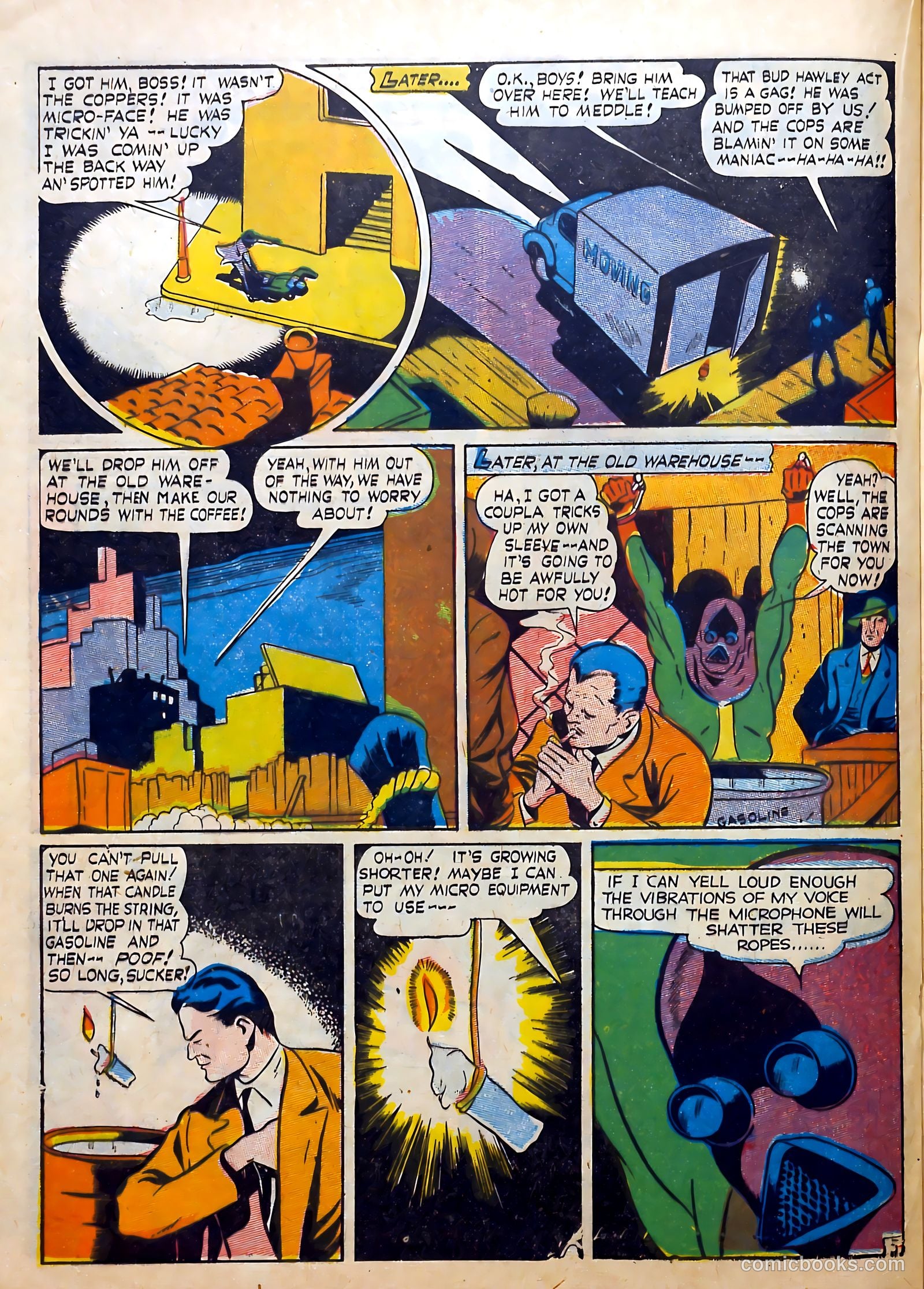 Clue Comics #6 (1943) — page 36 of 68