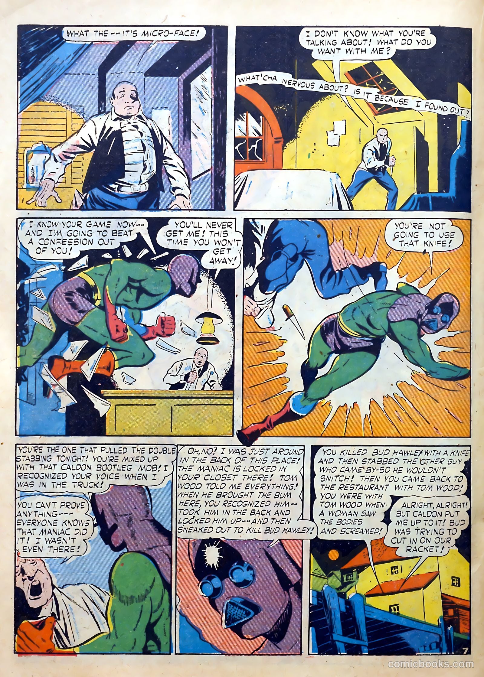 Clue Comics #6 (1943) — page 38 of 68