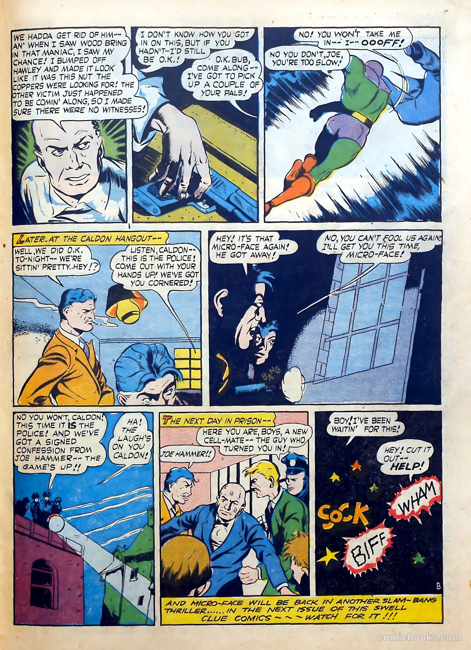 Clue Comics #6 (1943) — page 39 of 68