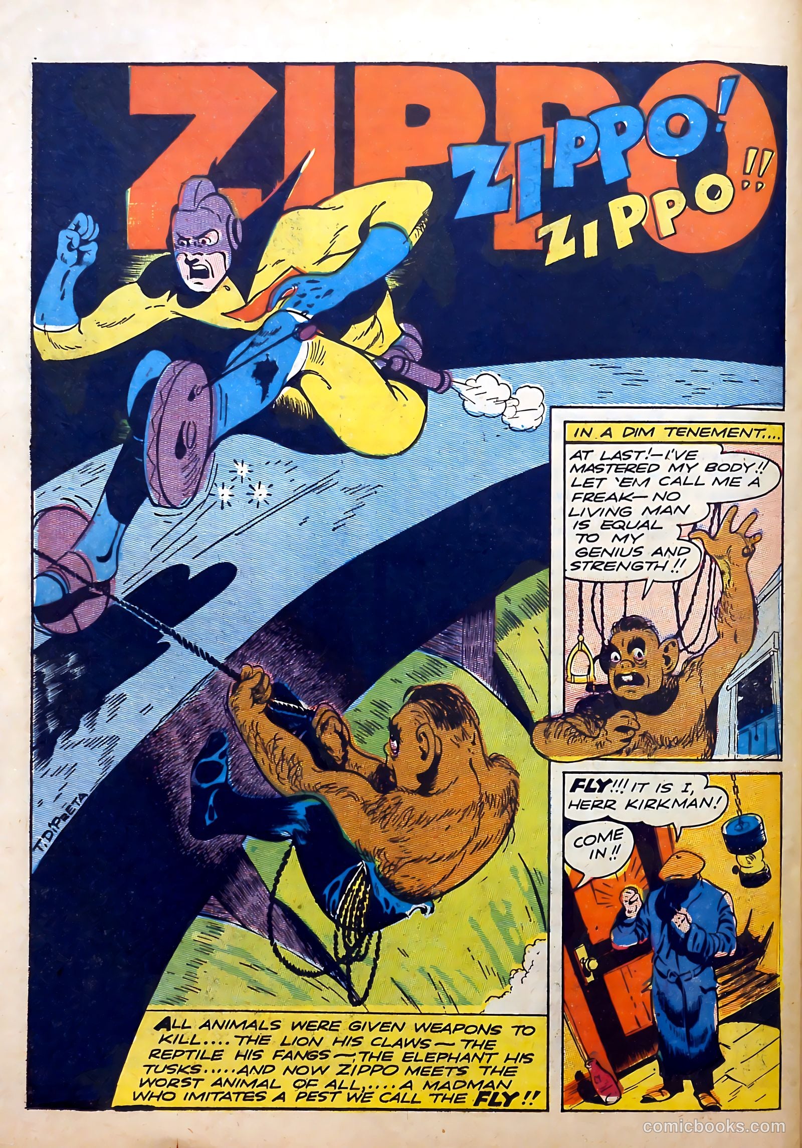 Clue Comics #6 (1943) — page 42 of 68