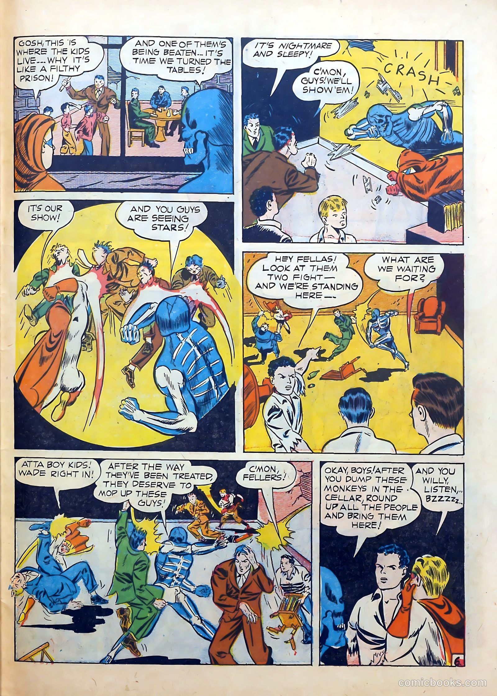 Clue Comics #6 (1943) — page 55 of 68