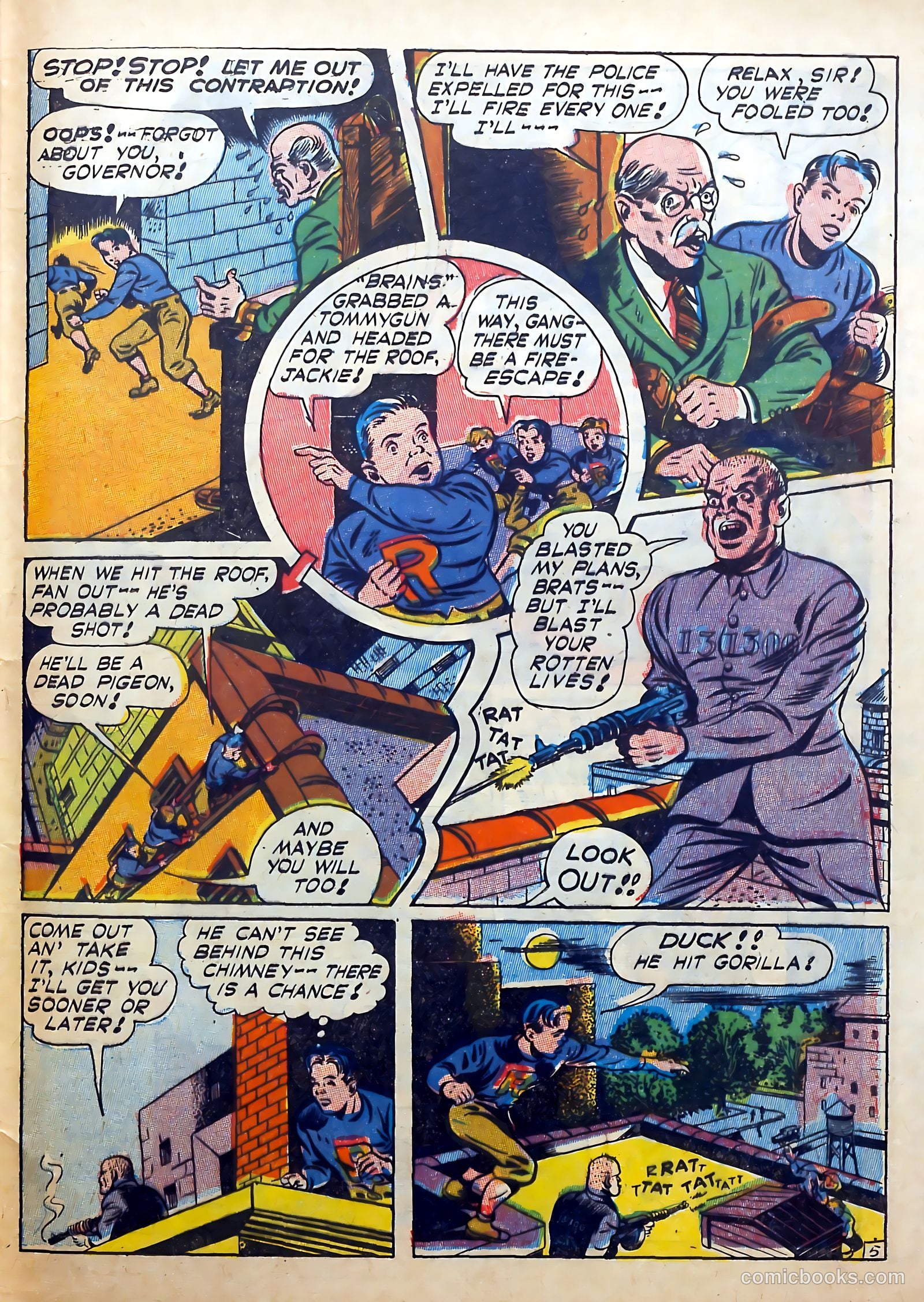Clue Comics #6 (1943) — page 65 of 68