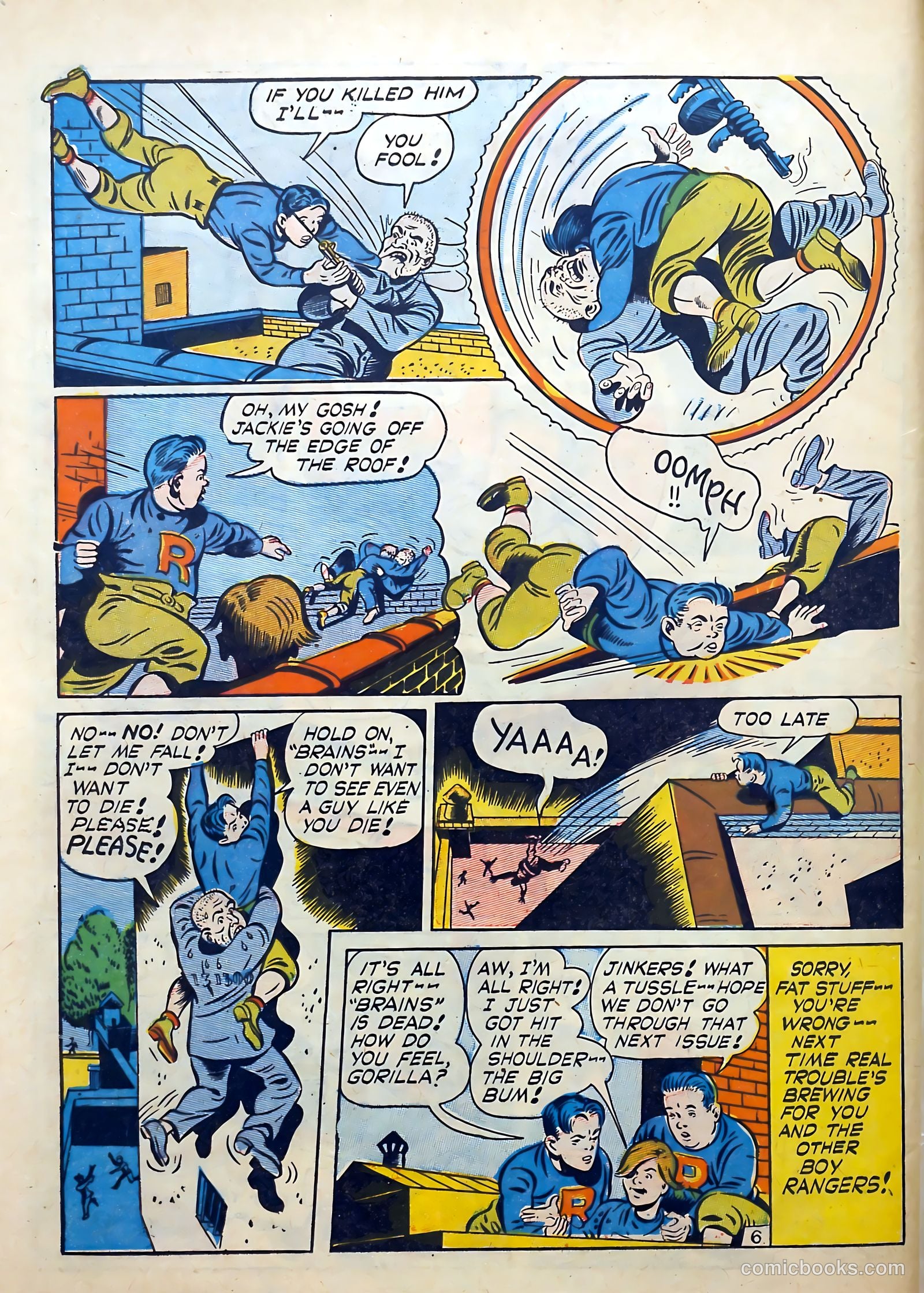 Clue Comics #6 (1943) — page 66 of 68