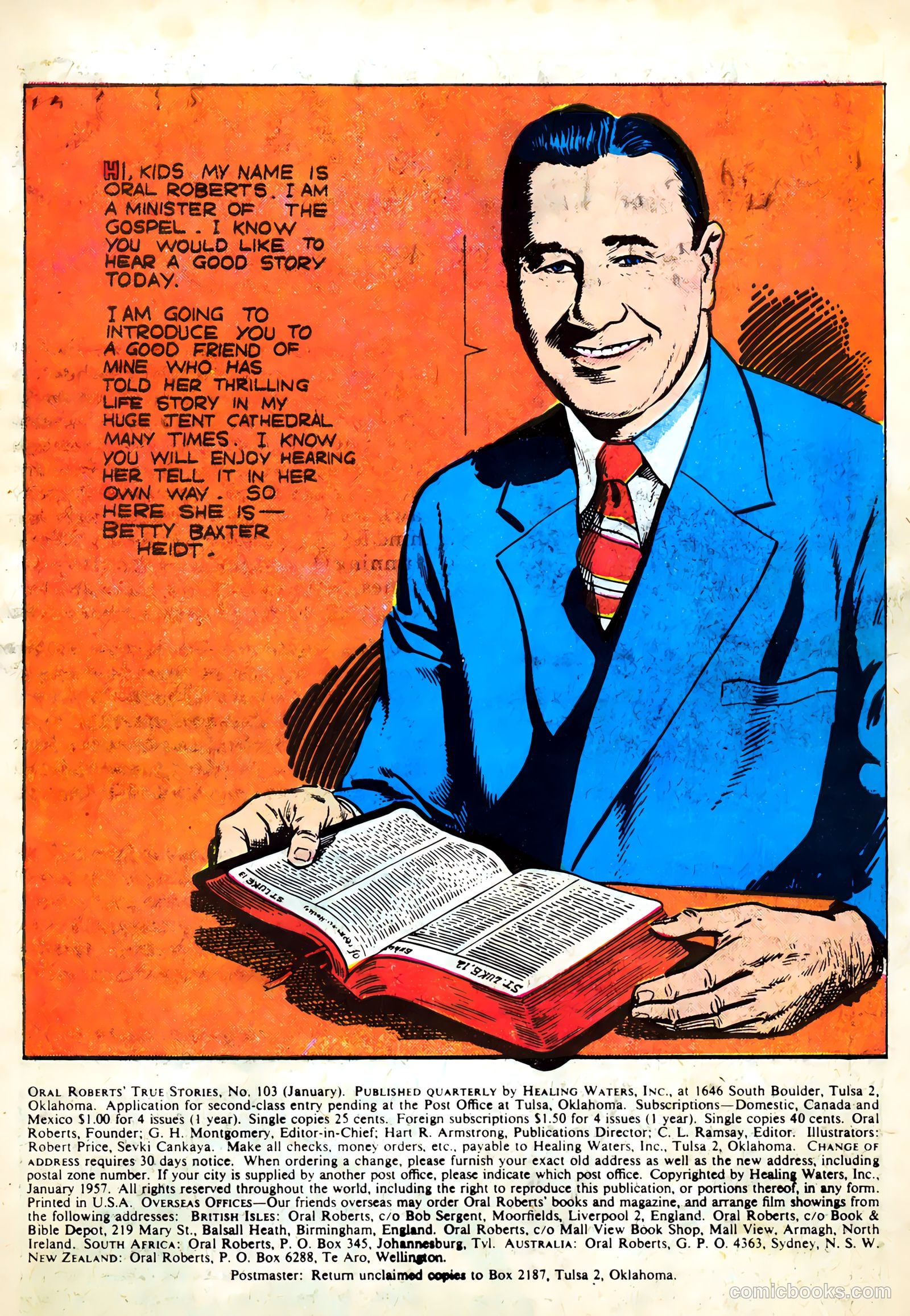 Oral Roberts' True Stories 103 - Out of the Shadows #1 — page 3 of 36