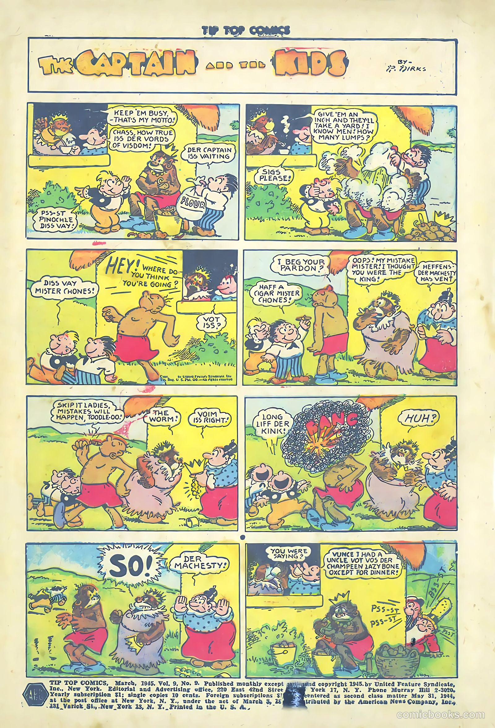Tip Top Comics #105 — page 2 of 42
