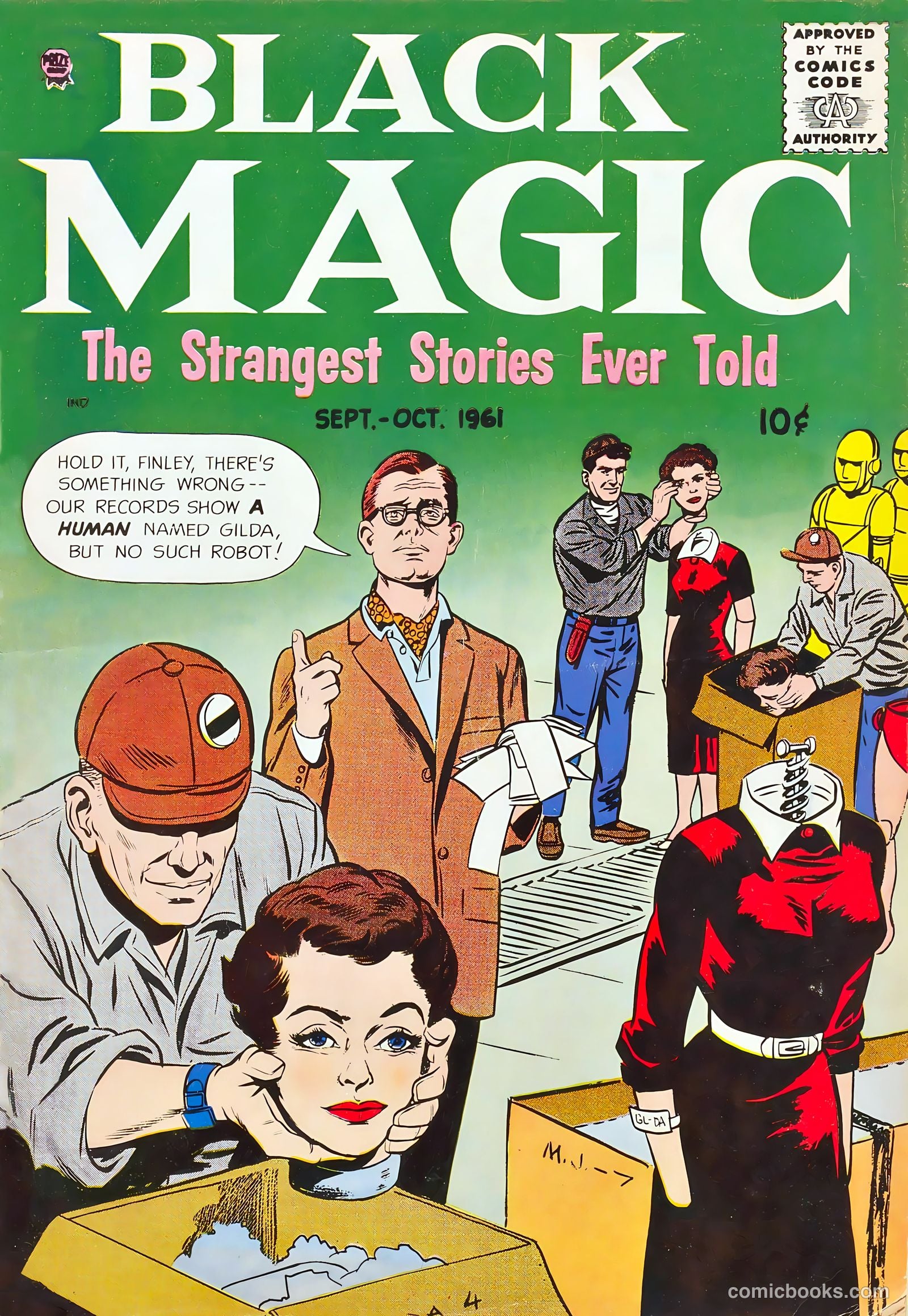 Black Magic #49 cover