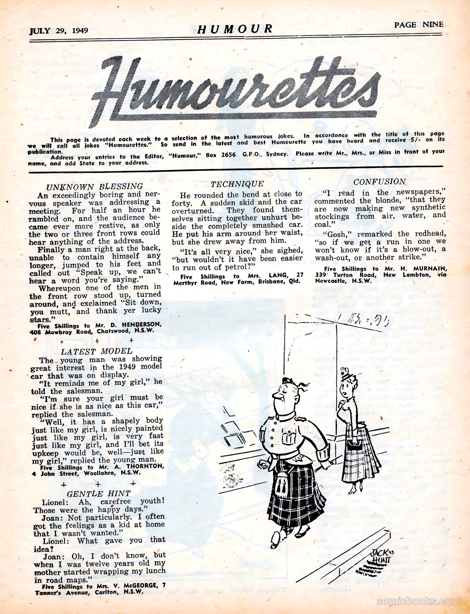 Humour v29 #30 — page 9 of 36