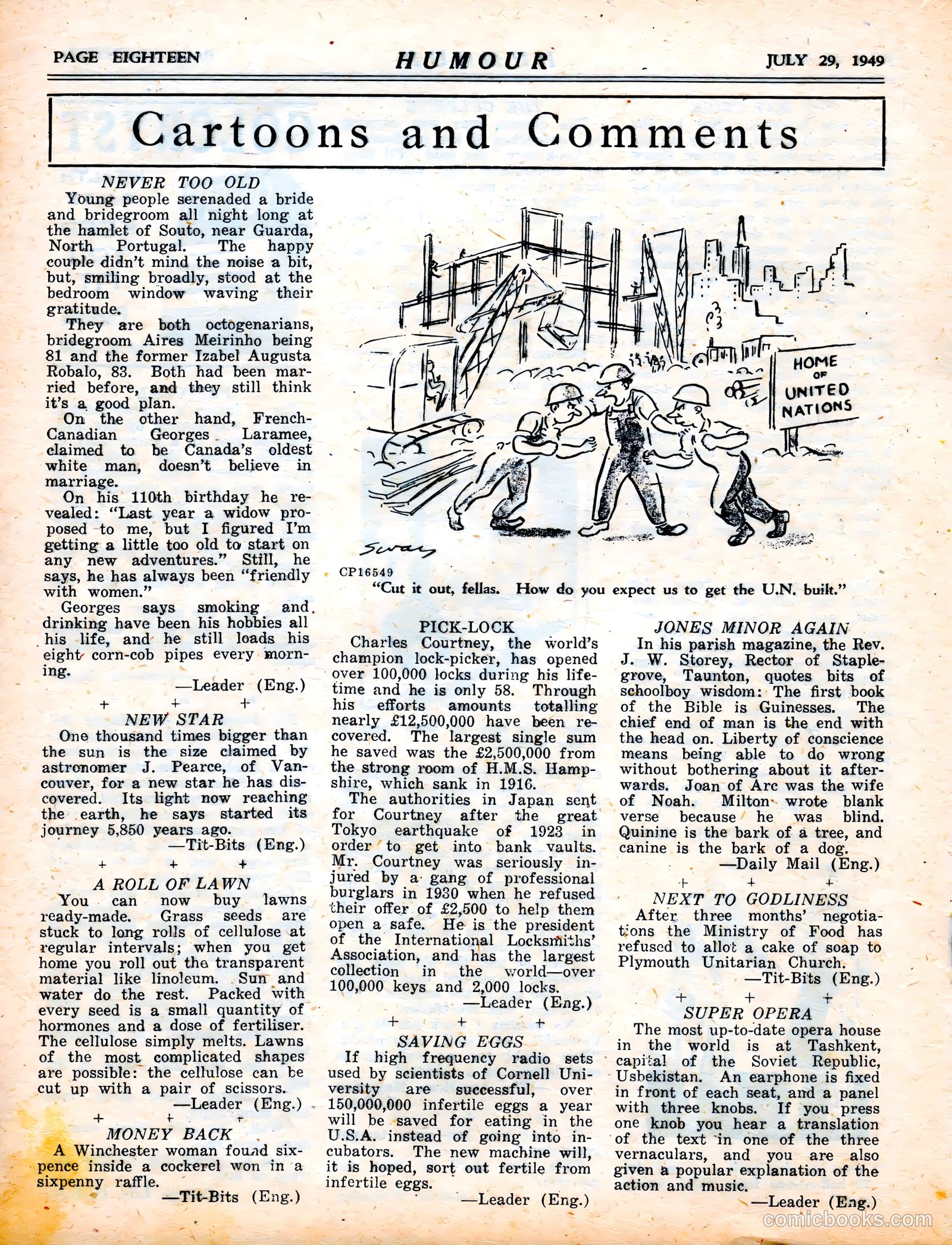 Humour v29 #30 — page 18 of 36