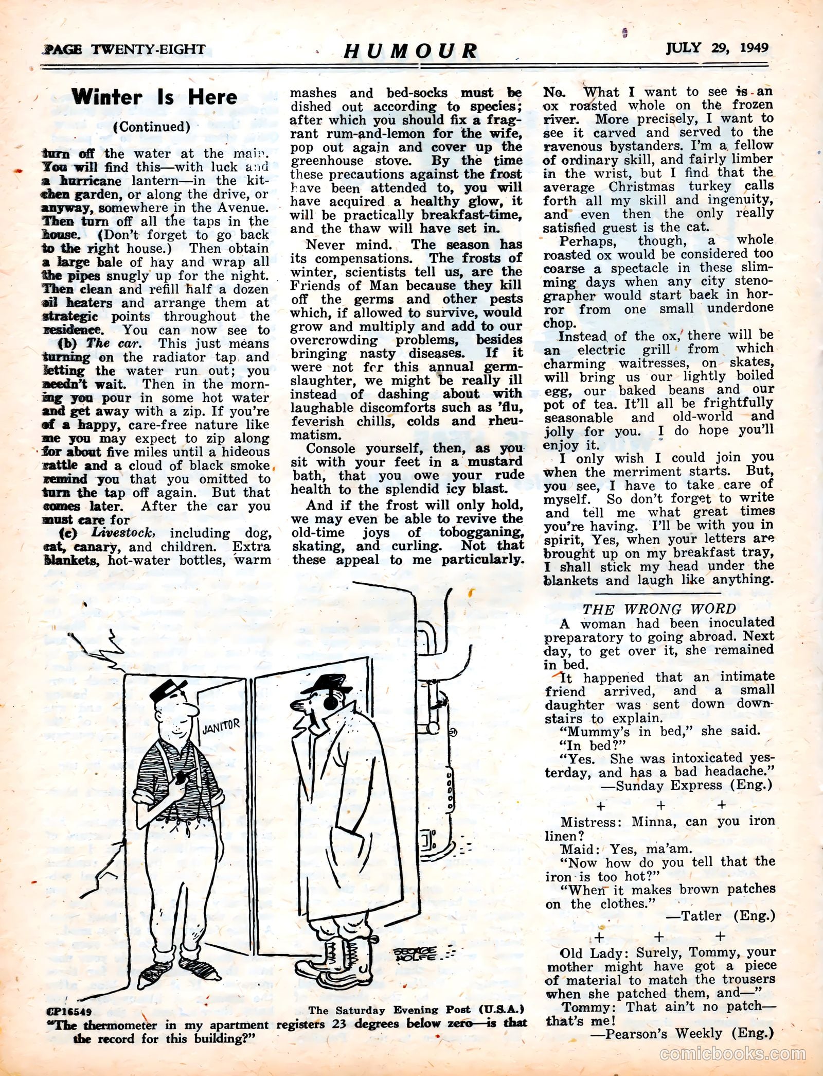 Humour v29 #30 — page 28 of 36