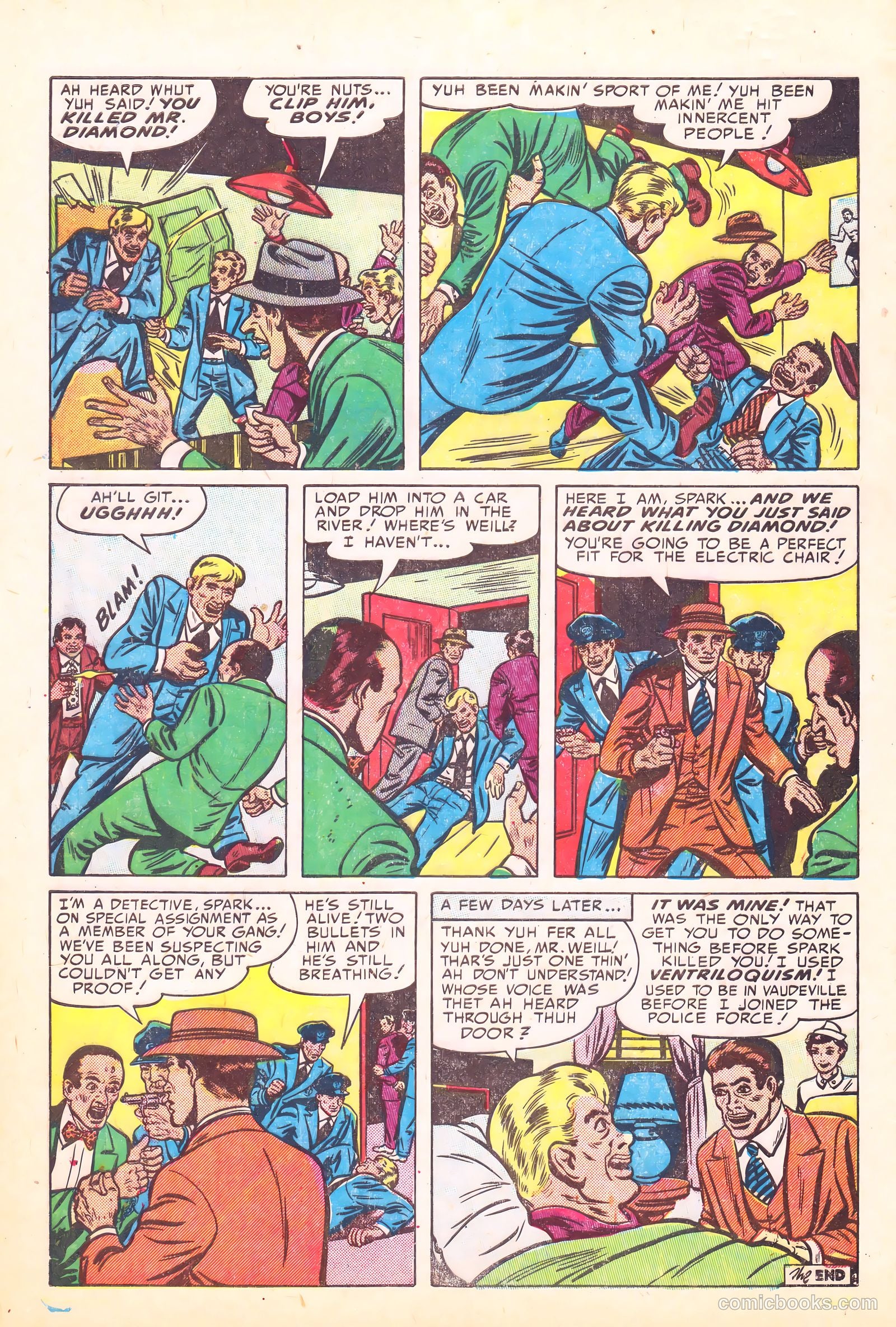 Justice Traps the Guilty #51 — page 32 of 36