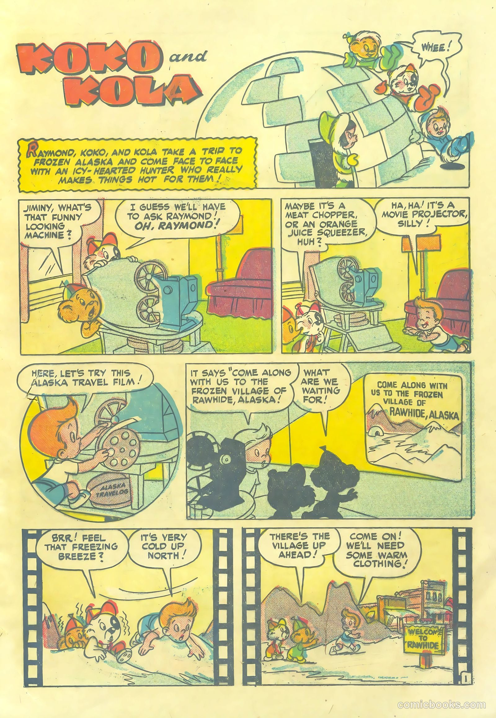 A-1 Comics 16 - Vacation Comics #1 — page 9 of 36