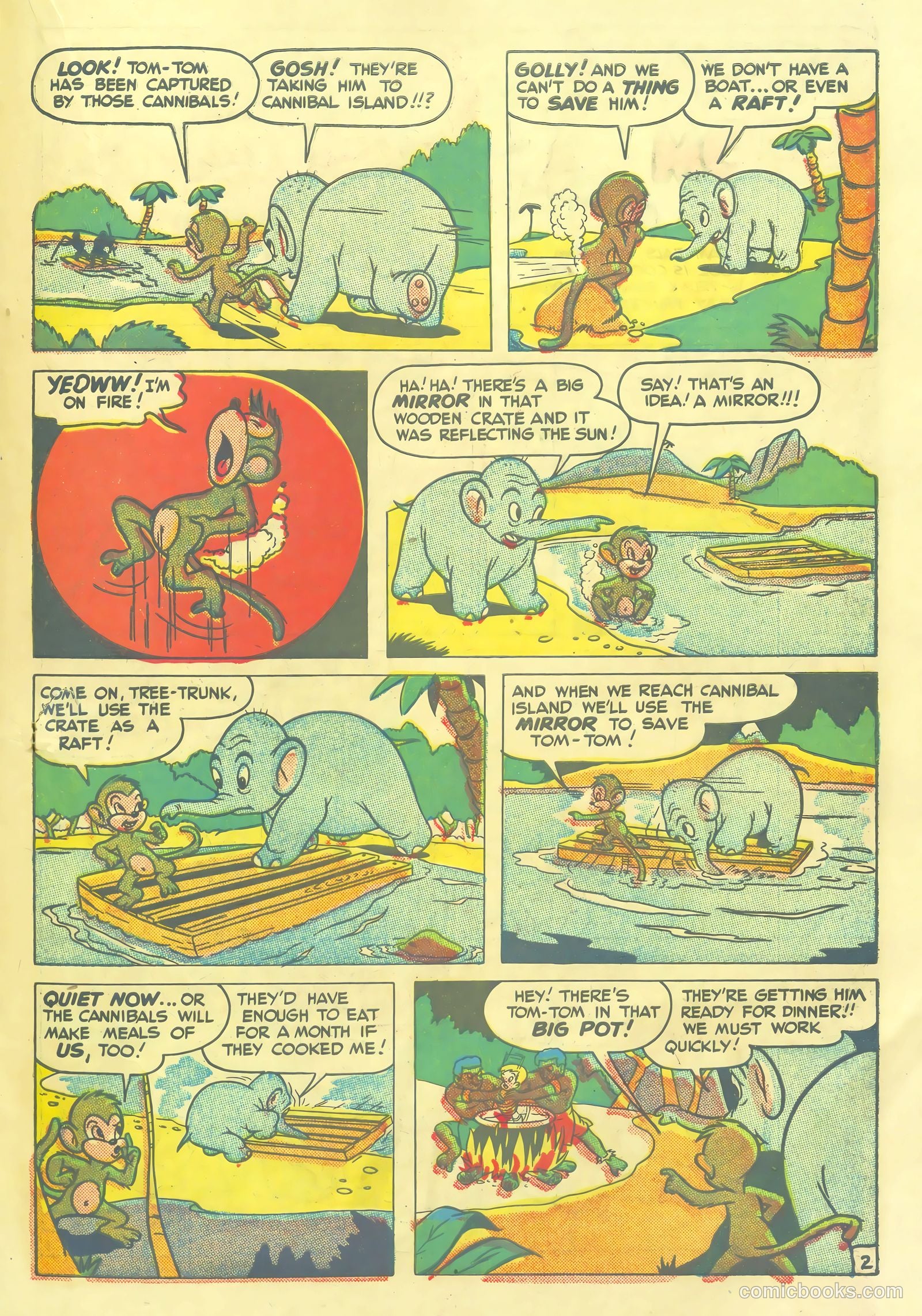 A-1 Comics 16 - Vacation Comics #1 — page 21 of 36