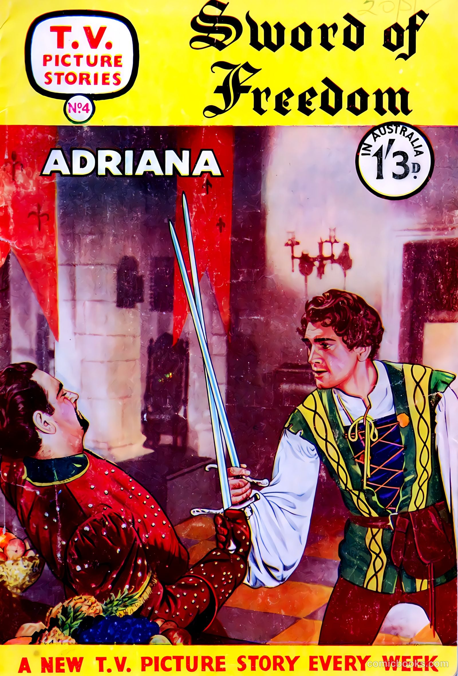 T.V. Picture Stories 4 - Sword of Freedom #1