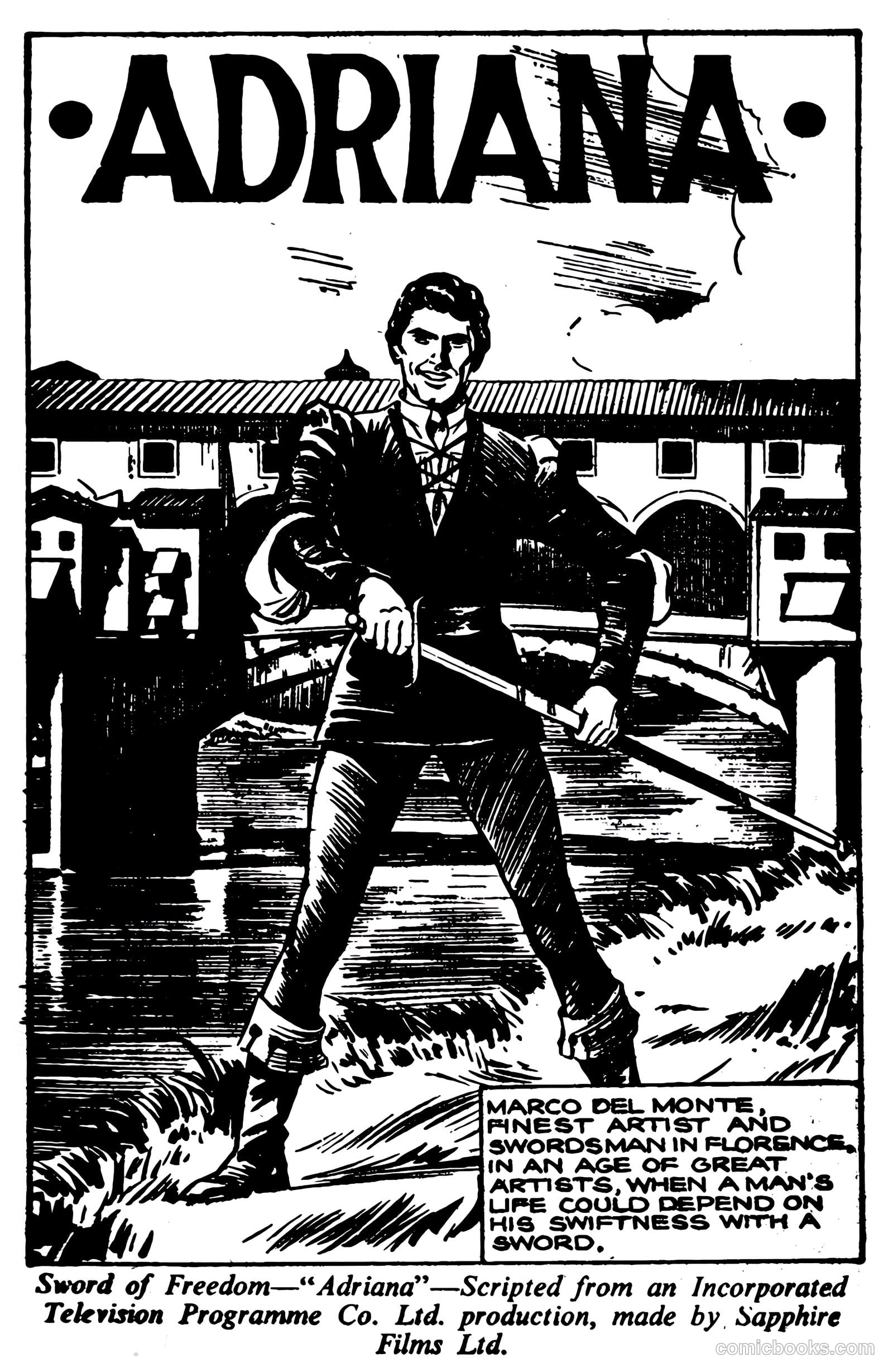 T.V. Picture Stories 4 - Sword of Freedom #1 — page 3 of 68