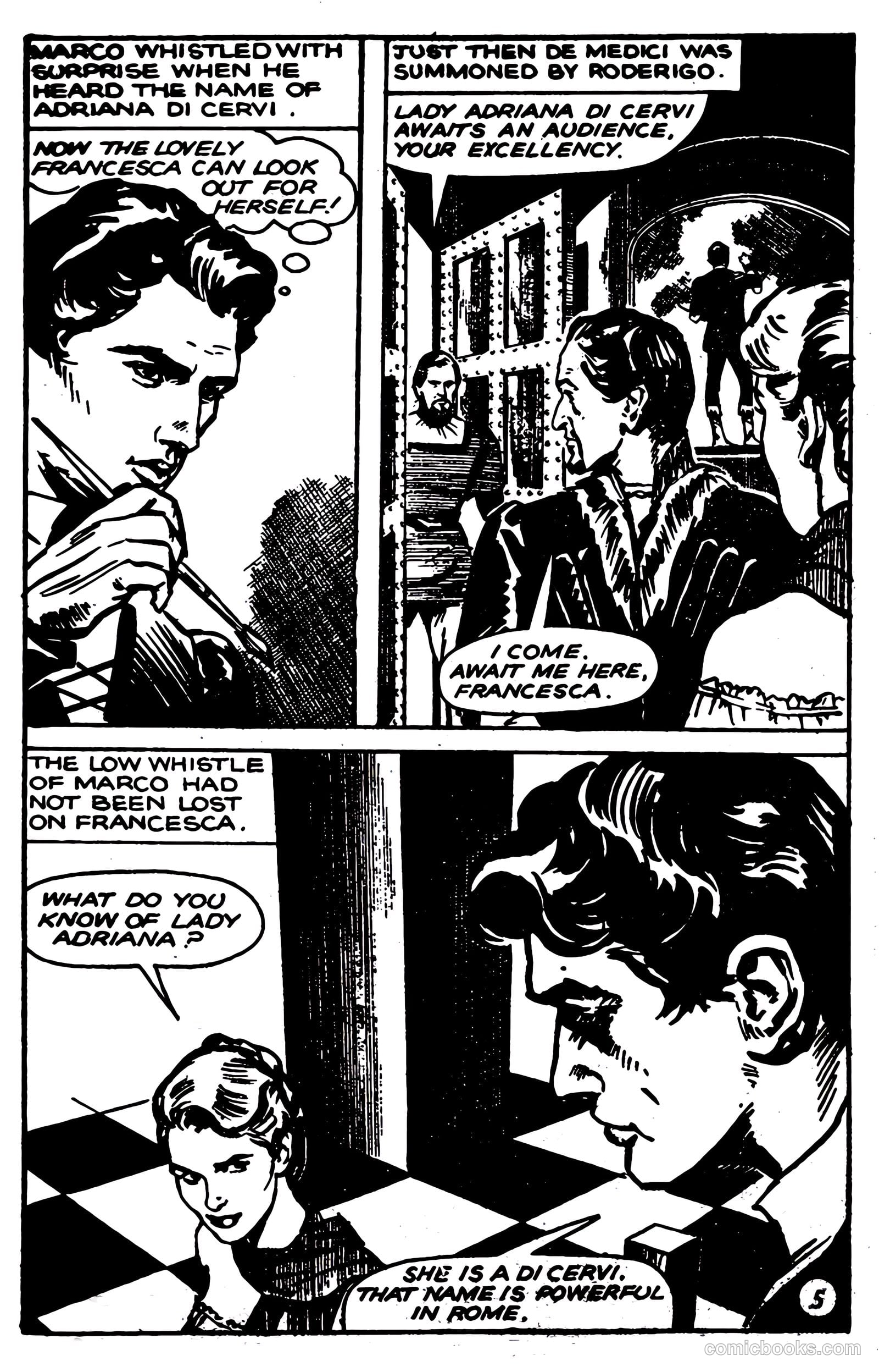 T.V. Picture Stories 4 - Sword of Freedom #1 — page 7 of 68