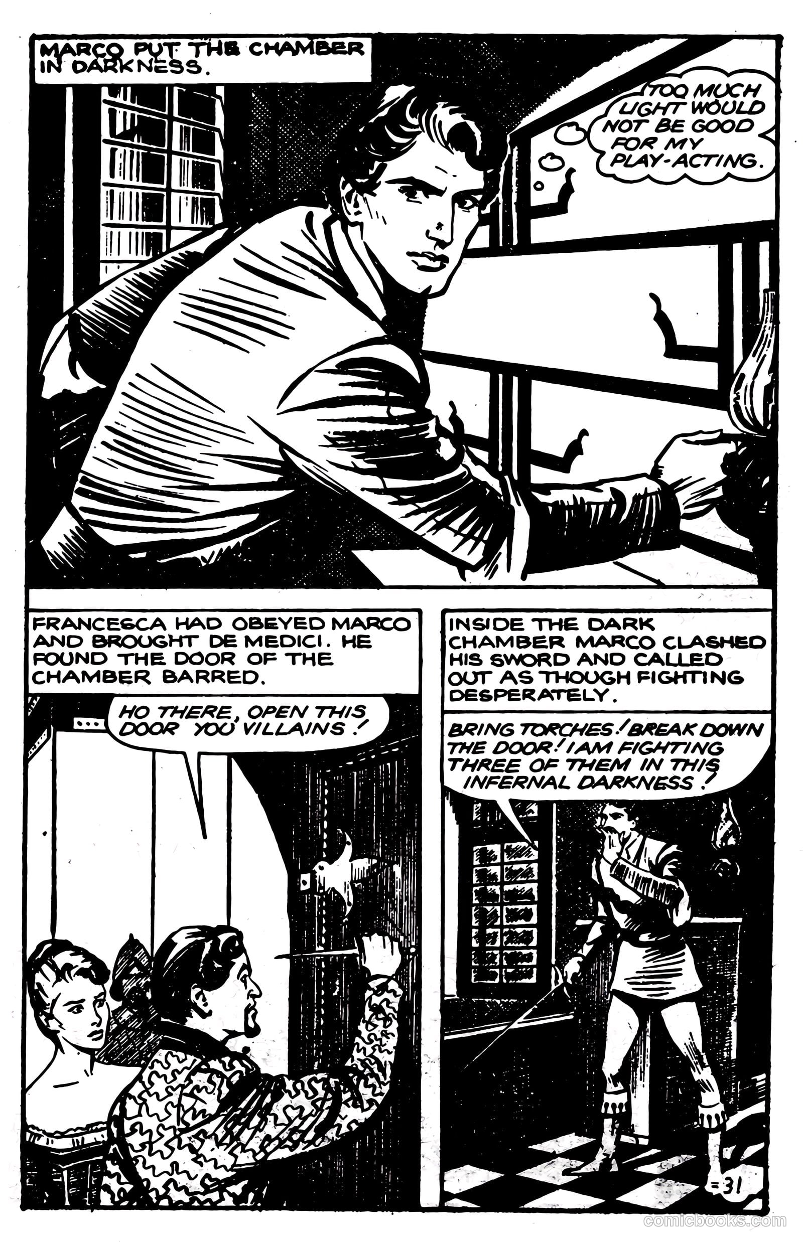 T.V. Picture Stories 4 - Sword of Freedom #1 — page 33 of 68